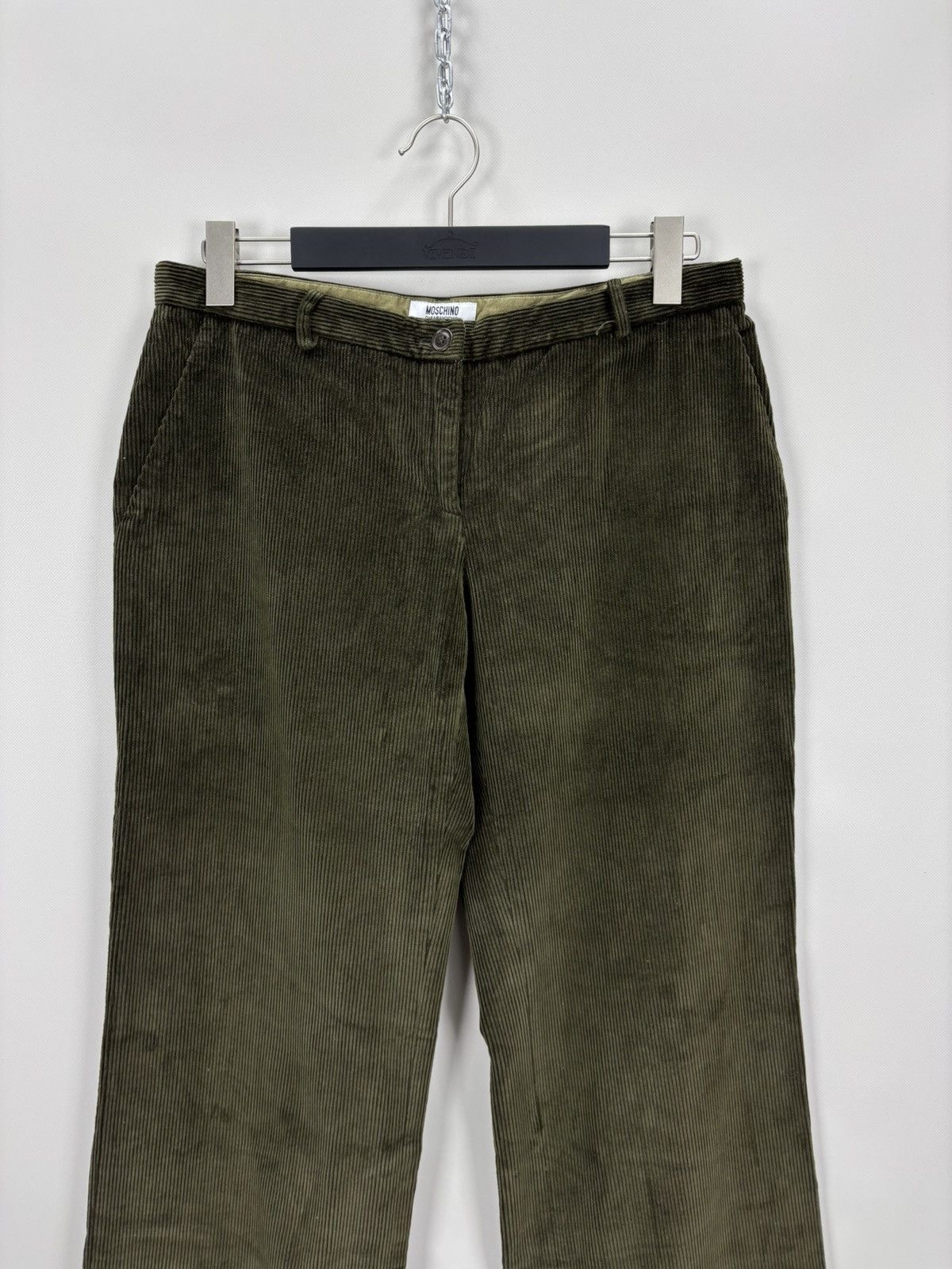 Designer × Moschino Womens corduroy pants Moschino Cheap and Chic Size 46 Size 32" / US 10 / IT 46 - 3 Thumbnail