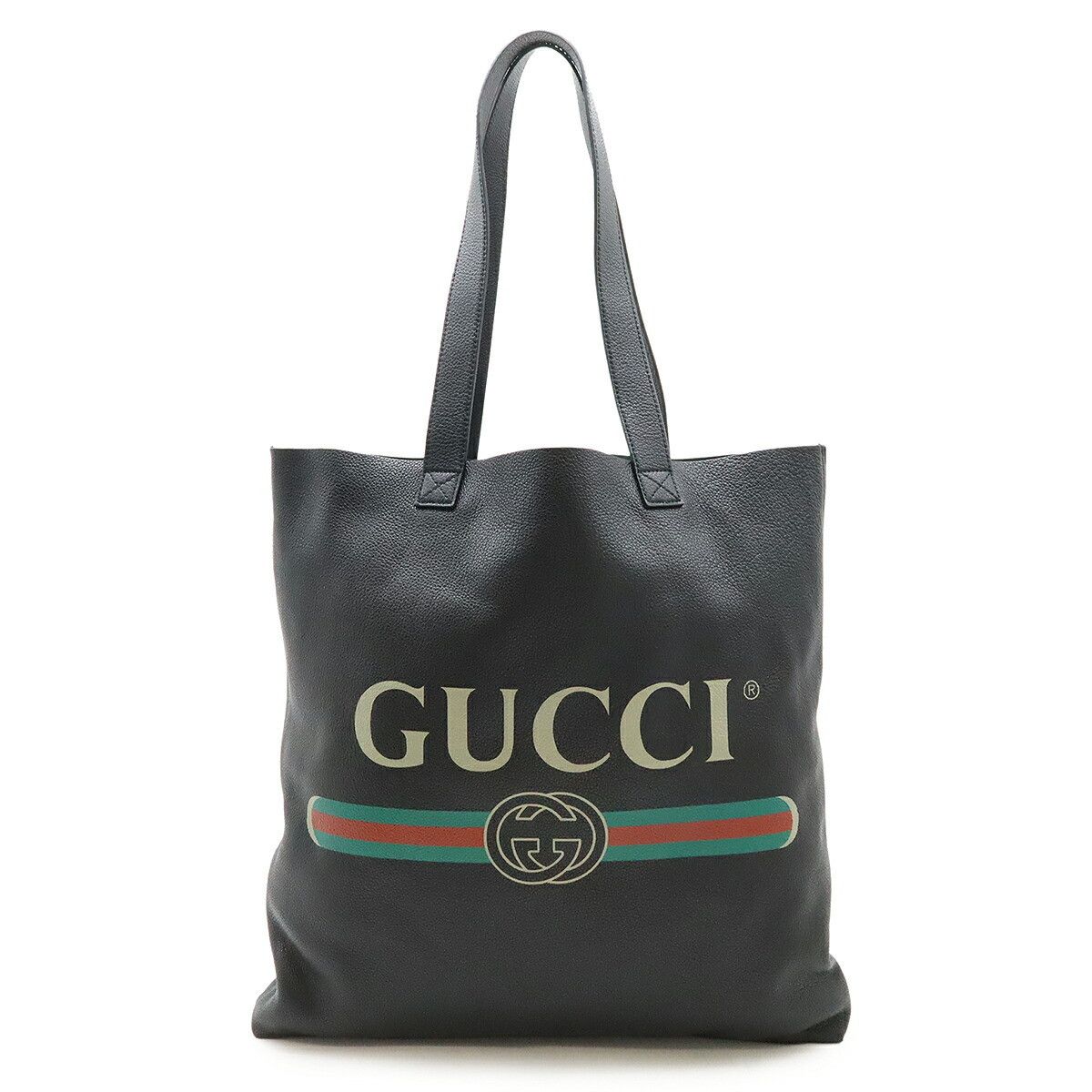 Gucci Gucci Gucci Gucci Print Leather Tote Bag Leather Tote Bag 572768 Size ONE SIZE - 1 Thumbnail