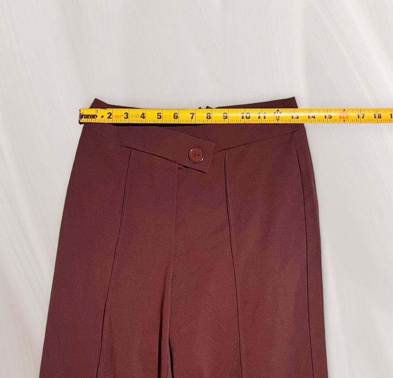 Fashion Nova Brown straight legged trouser pants Size 26" / US 2 / IT 38 - 3 Thumbnail