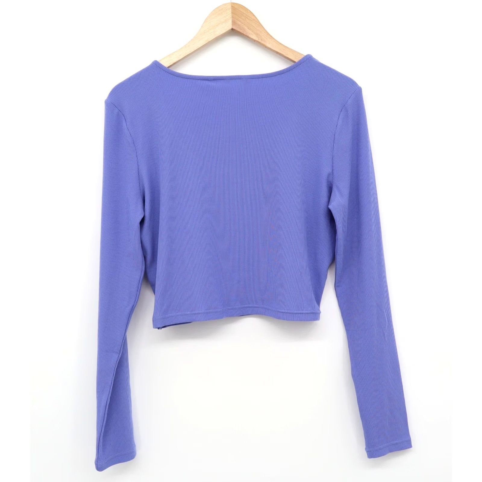 TravisMathew Travis Mathew Women's Solara Cloud Rib Long Sleeve Top Baha Blue XL NEW Size XL / US 12-14 / IT 48-50 - 2 Thumbnail