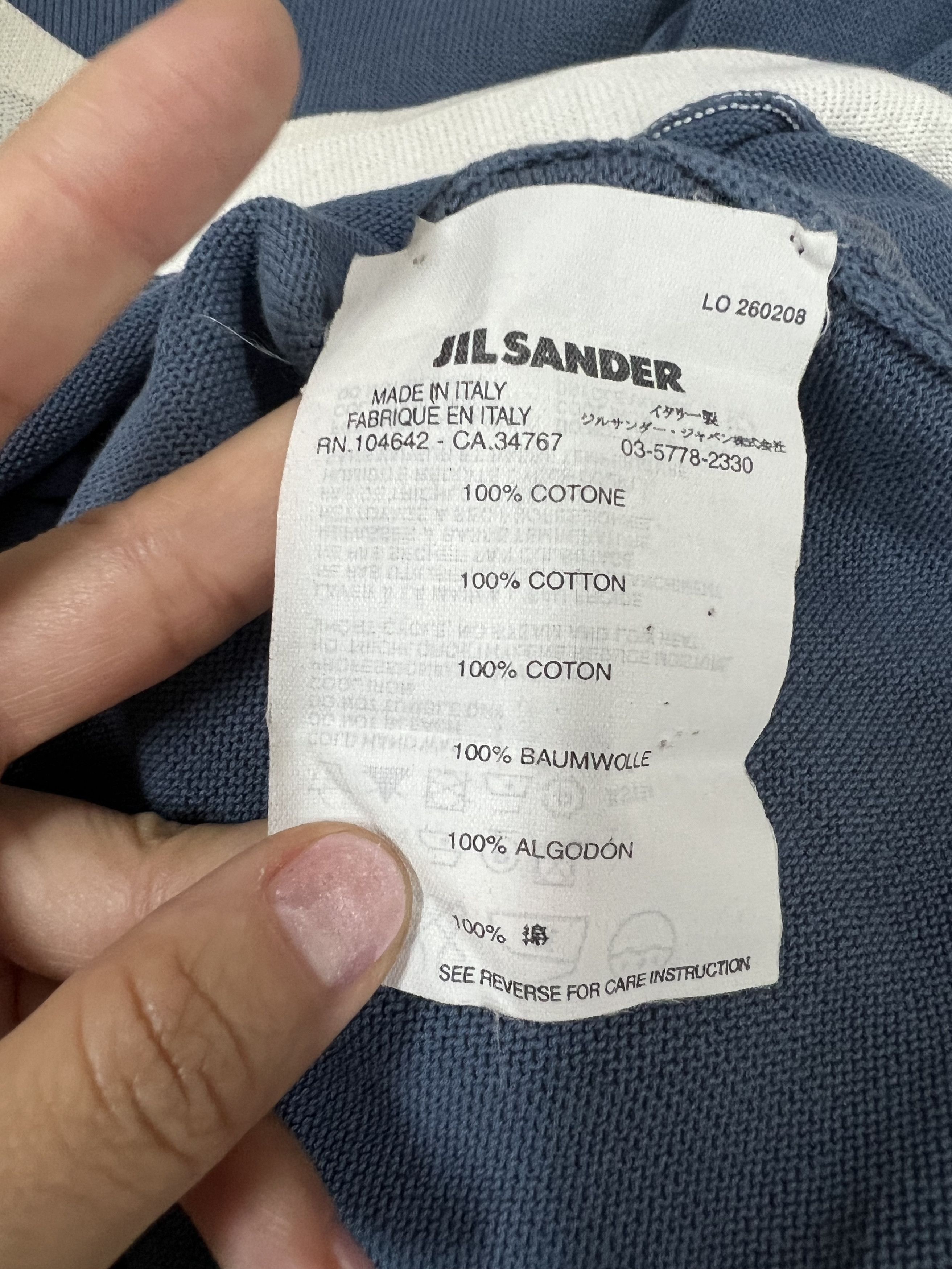 Jil Sander S/S 2003 Runway V Neck Sweater Size US L / EU 52-54 / 3 - 3 Thumbnail