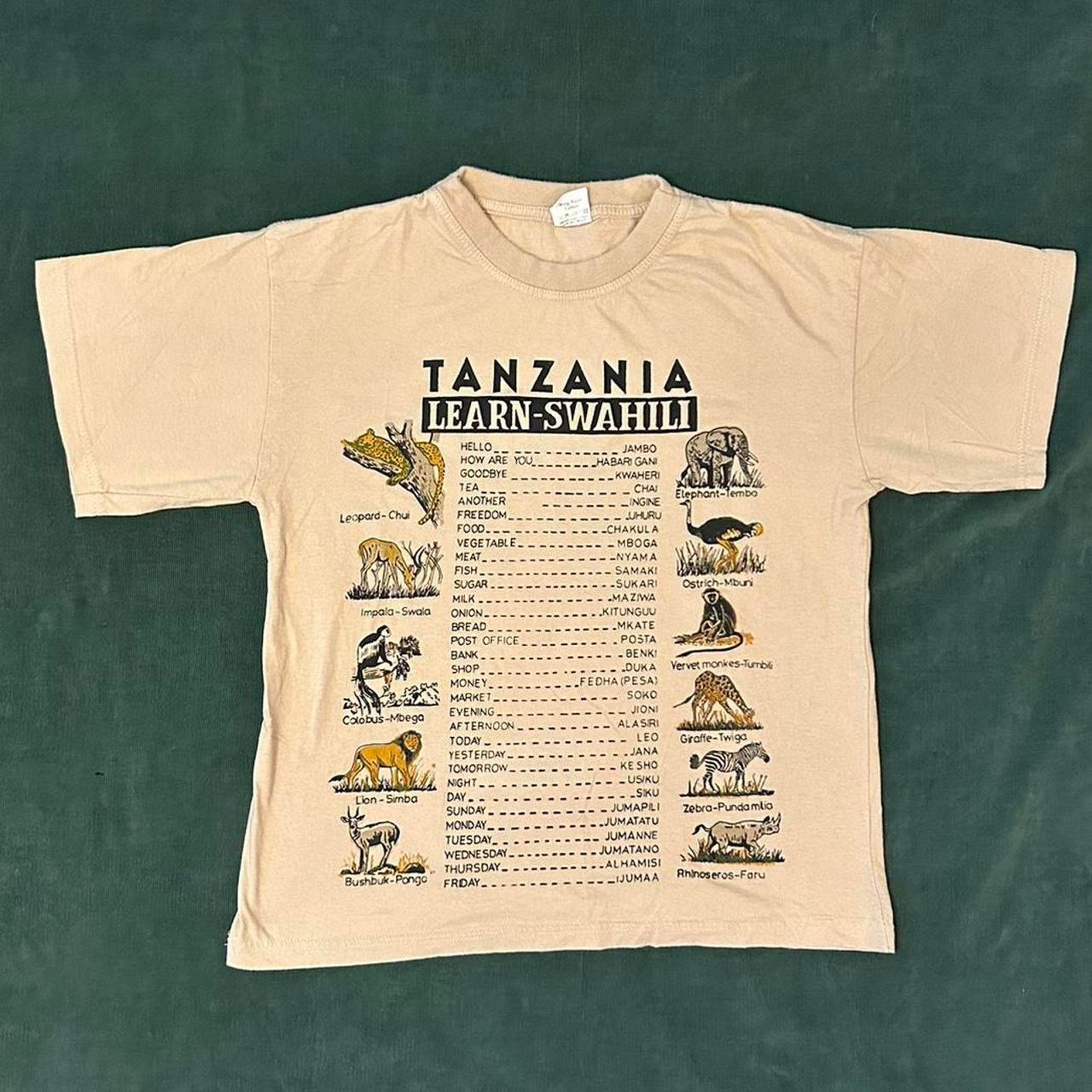 Other Vintage tanzania graphic tee Size US M / EU 48-50 / 2 - 1 Thumbnail