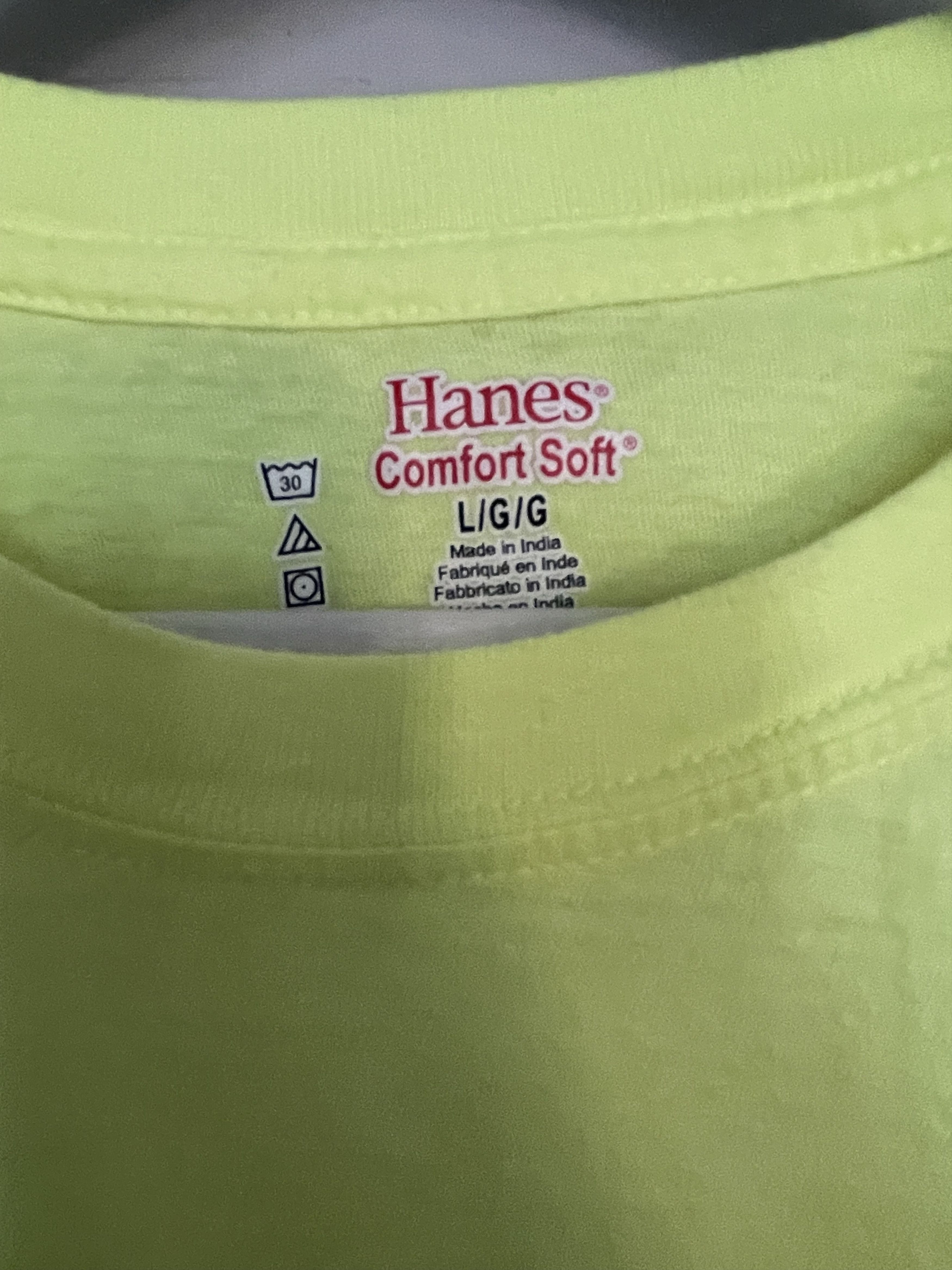 Supreme Hanes ComfortSoft Tagless Fluorescent Yellow 2 Pack Tees Size US L / EU 52-54 / 3 - 3 Thumbnail