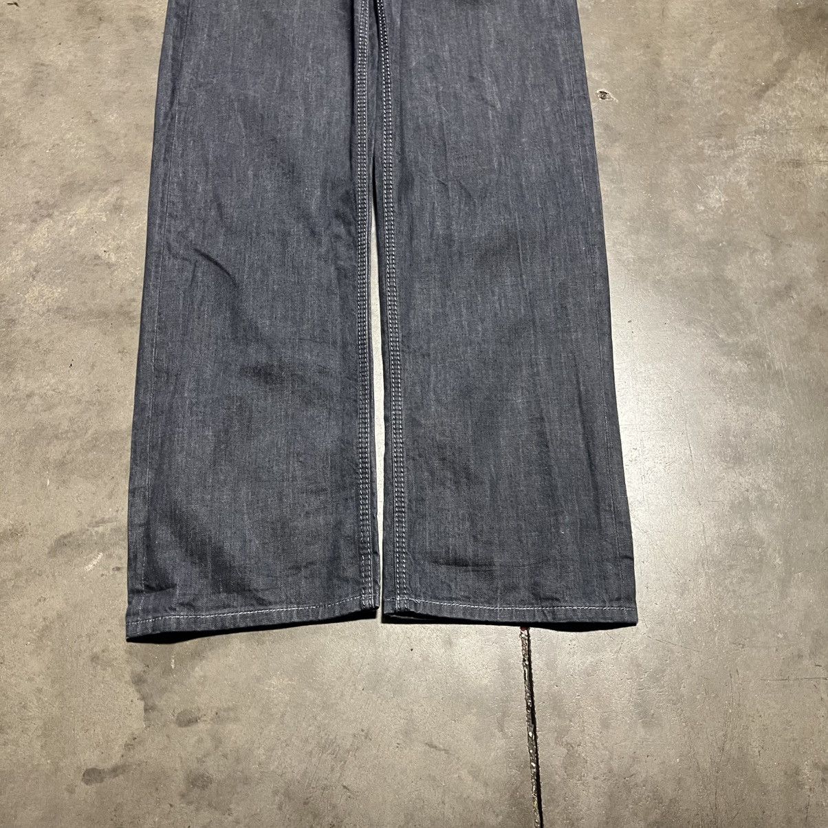 Sean John Vintage Y2K Sean Jean Baggy Denim Jeans Wide Leg Skater Size US 36 / EU 52 - 8 Thumbnail