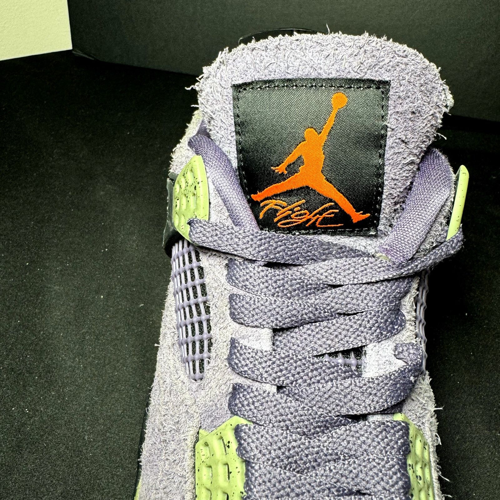 Jordan Brand × Nike Size 7 - Wmns Air Jordan 4 Retro Canyon Purple Women's Shoes Size US 7 / IT 37 - 5 Thumbnail