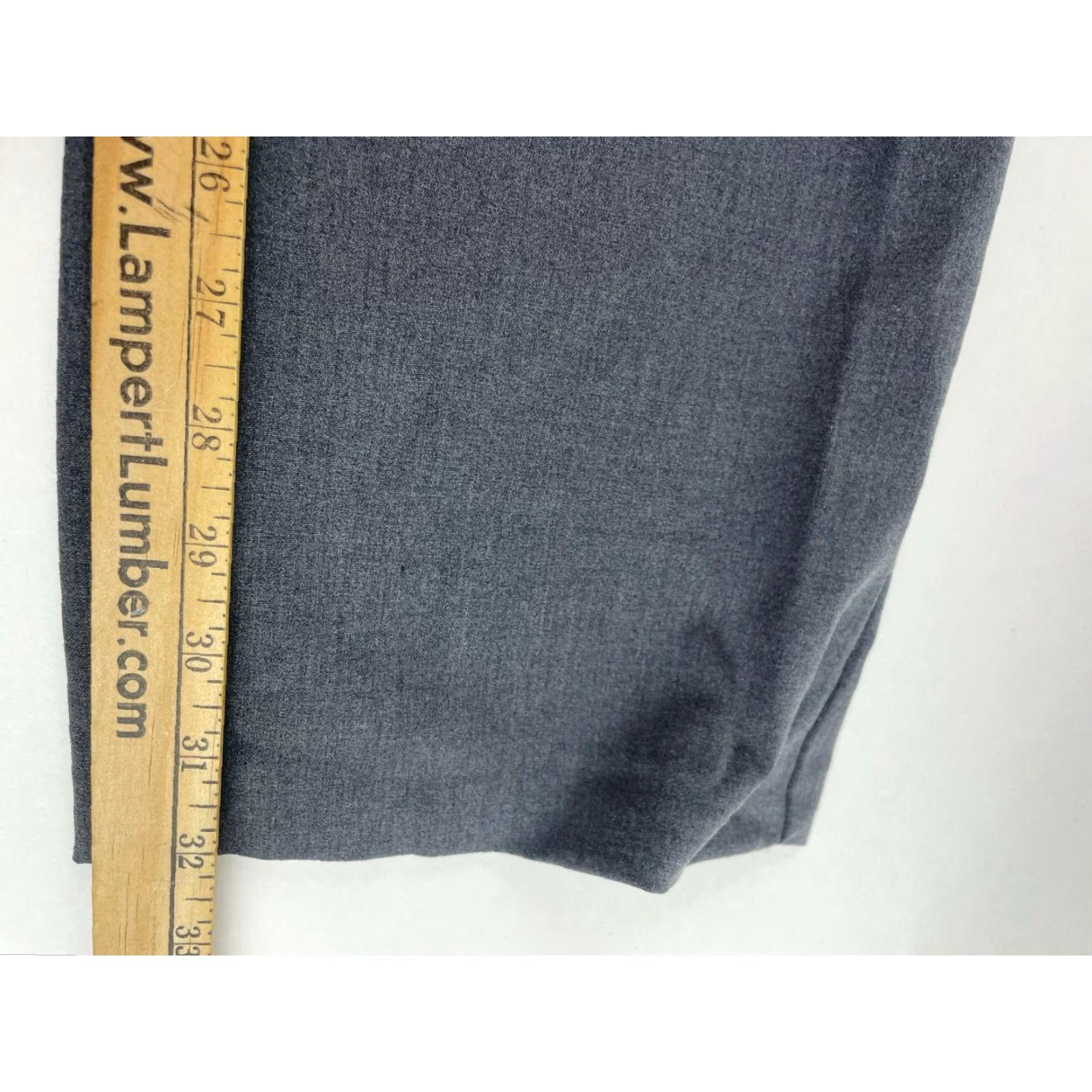 Vintage Daisy Fuentes Pants Women's 4 Gray Straight Leg Mid Rise Favorite Fit Dress Pants Size 27" / US 4 / IT 40 - 5 Thumbnail