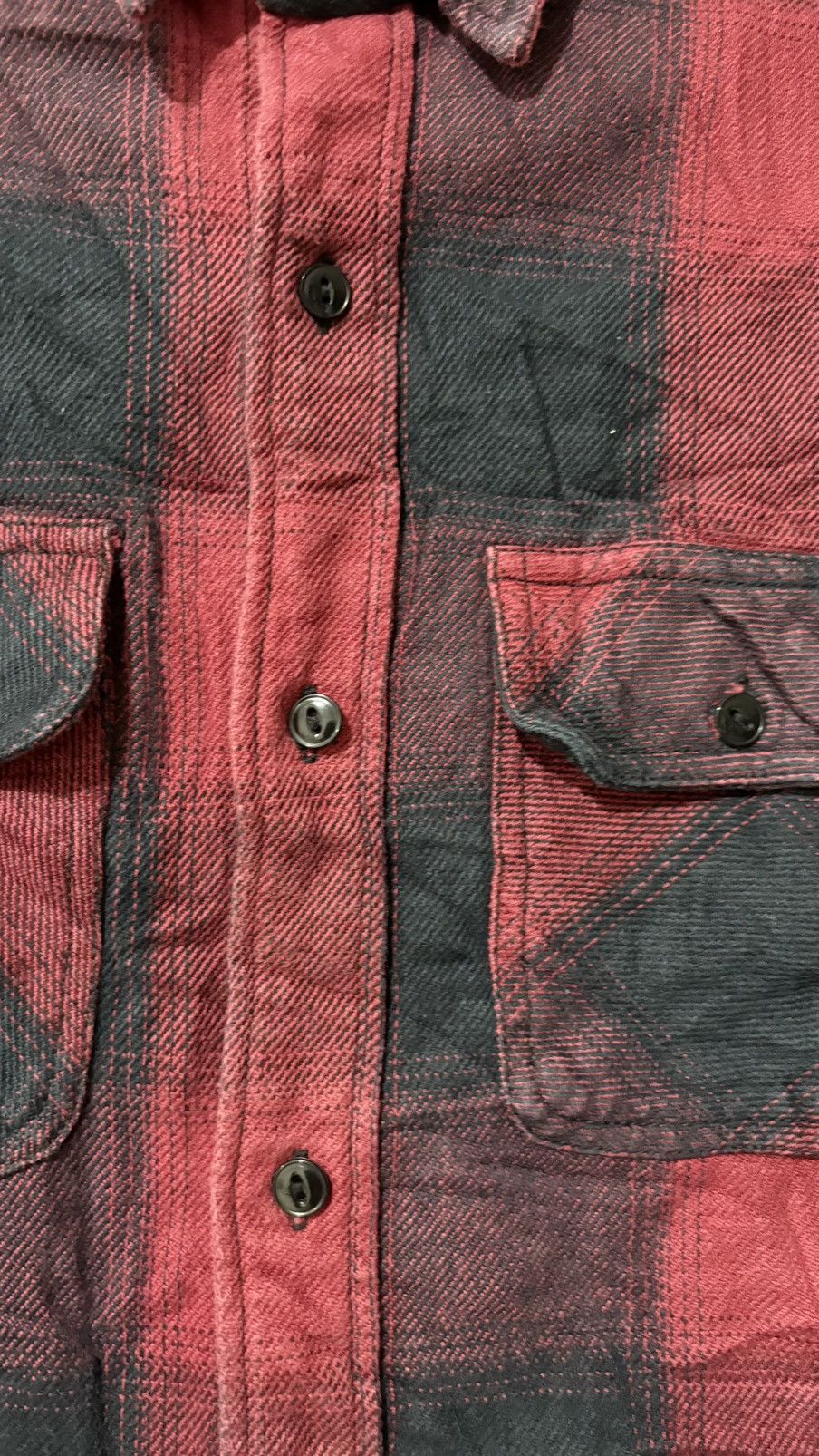 Flannel × Japanese Brand Big mike Plaid Tartan Flannel Shirt 👕 Size US M / EU 48-50 / 2 - 3 Thumbnail