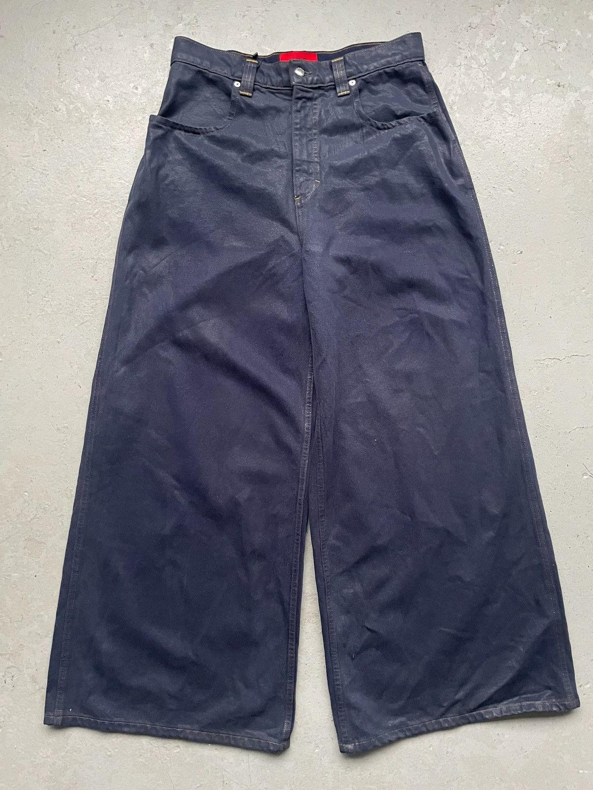 Eckhaus Latta Wide Leg Denim
