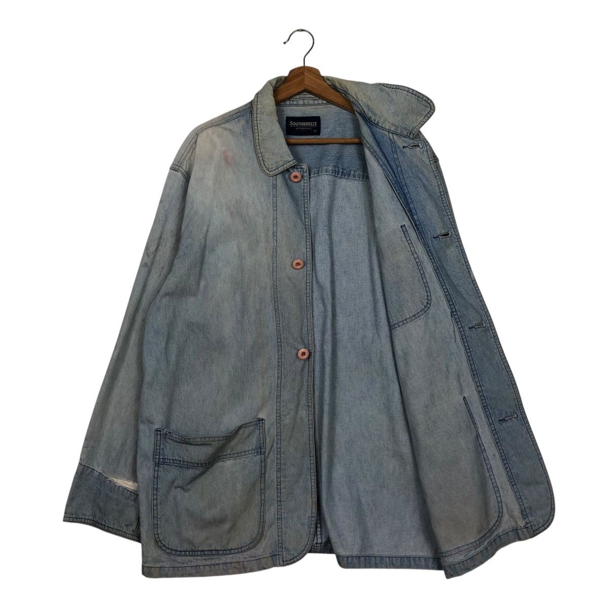 Japanese Brand 📌Vintage Chore Worker Jacket Southbreeze Issey Miyake Size US L / EU 52-54 / 3 - 13 Thumbnail