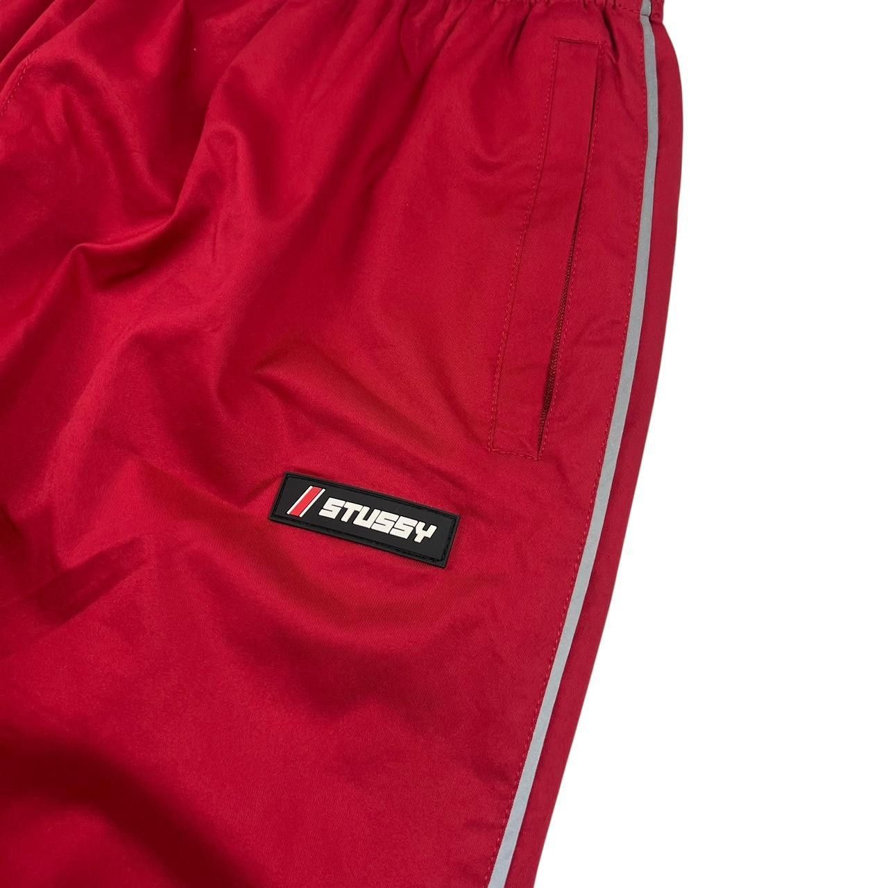 Stussy Stussy Red Track Pants - Medium Size US 31 - 3 Thumbnail
