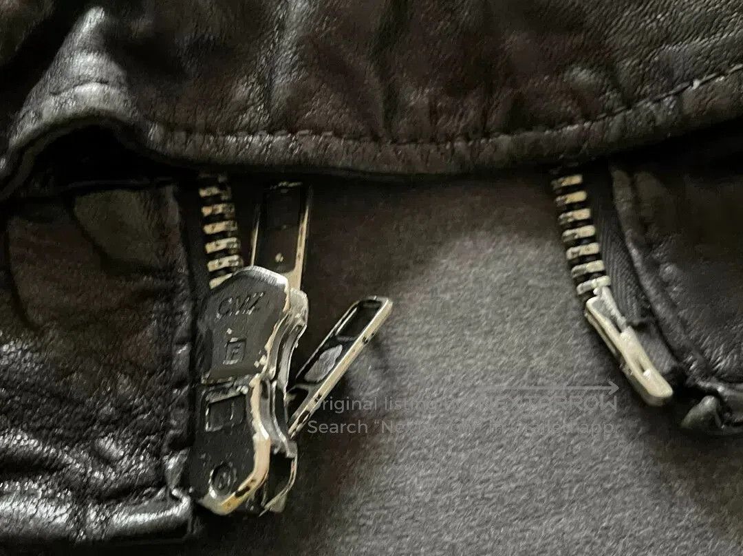 Allsaints All Saints Vintage Discontinued Leather Jacket. Size US M / EU 48-50 / 2 - 8 Thumbnail