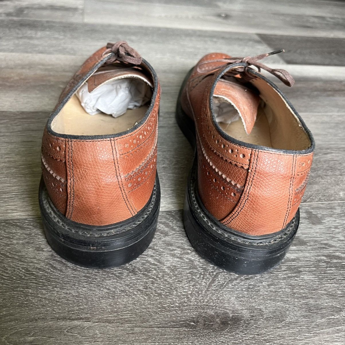 Vintage Vintage 1960s Sears Derby Wingtip Brogue Leather Loafers Size US 10.5 / EU 43-44 - 7 Thumbnail