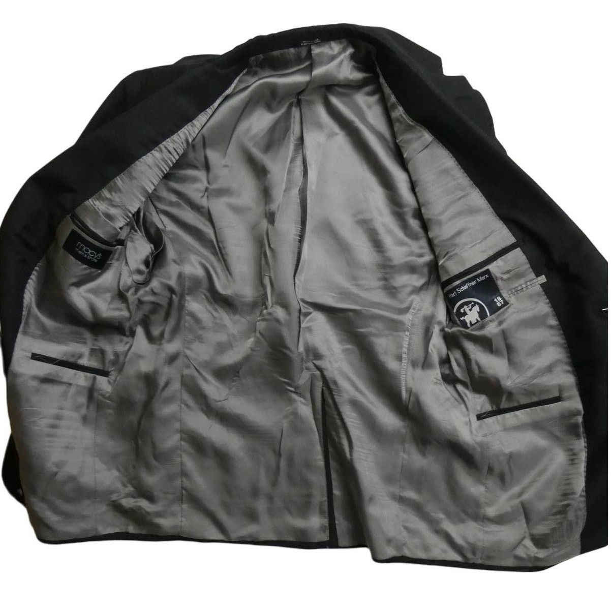 Hart Schaffner Marx Hart Schaffner & Marx blazer, dark gray, 40S, brand new Size 40S - 3 Thumbnail