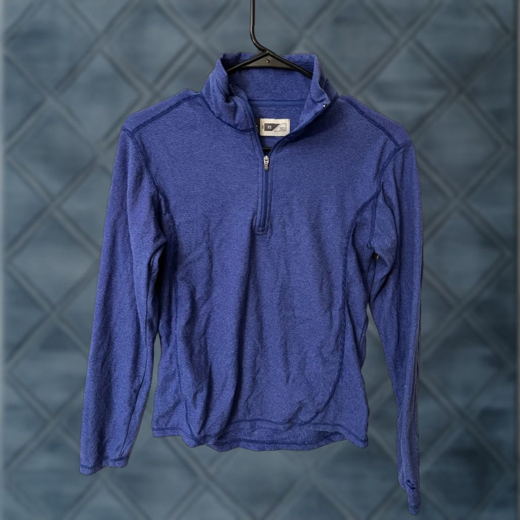 Vintage Womens Alpine Design 1/4 Zip Fleece Pullover Sweater XS Blue Size XS / US 0-2 / IT 36-38 - 1 Thumbnail