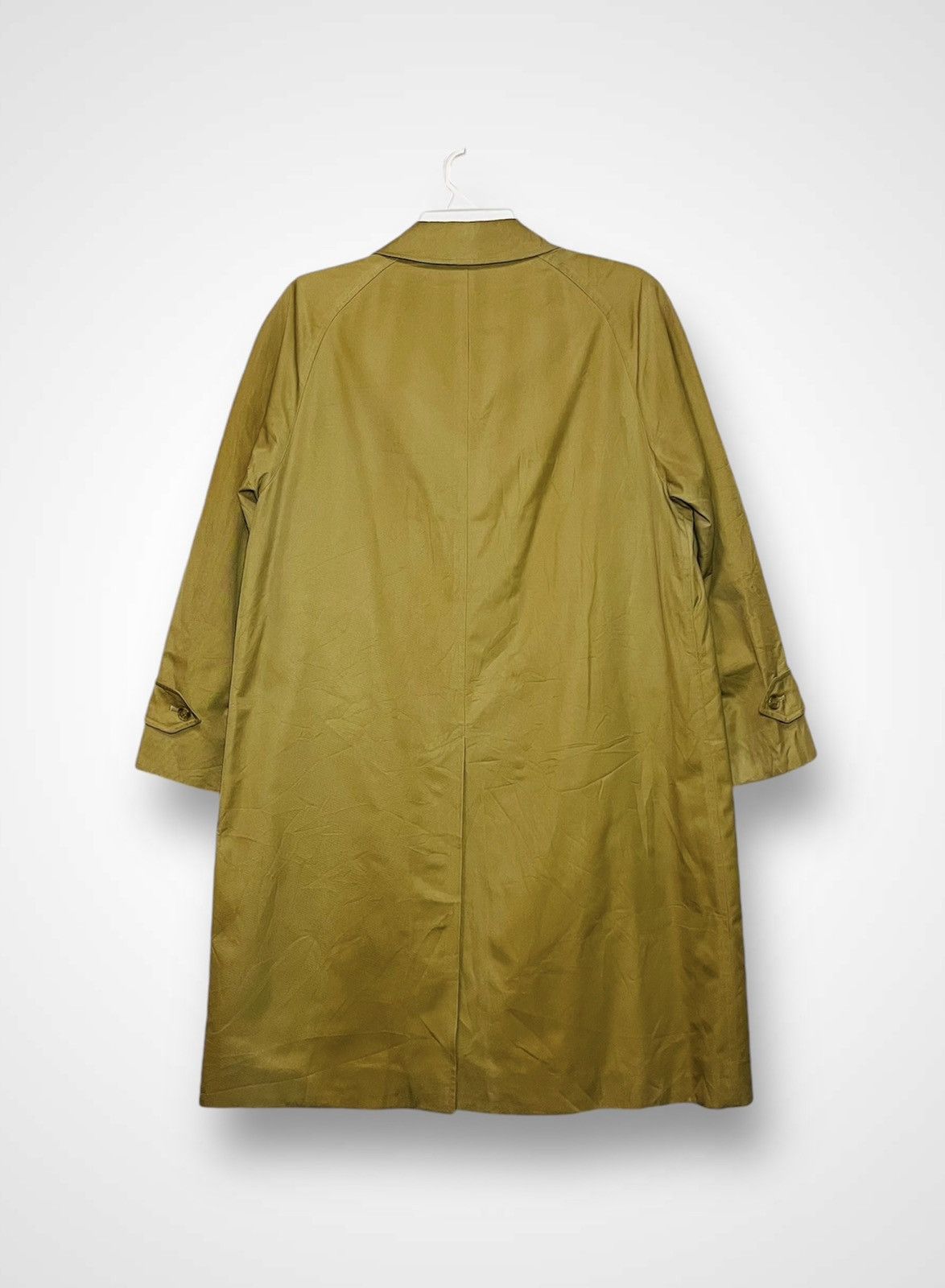 Burberry × Vintage Vintage Burberry Novacheck Trench Coat (10) Size US L / EU 52-54 / 3 - 3 Thumbnail