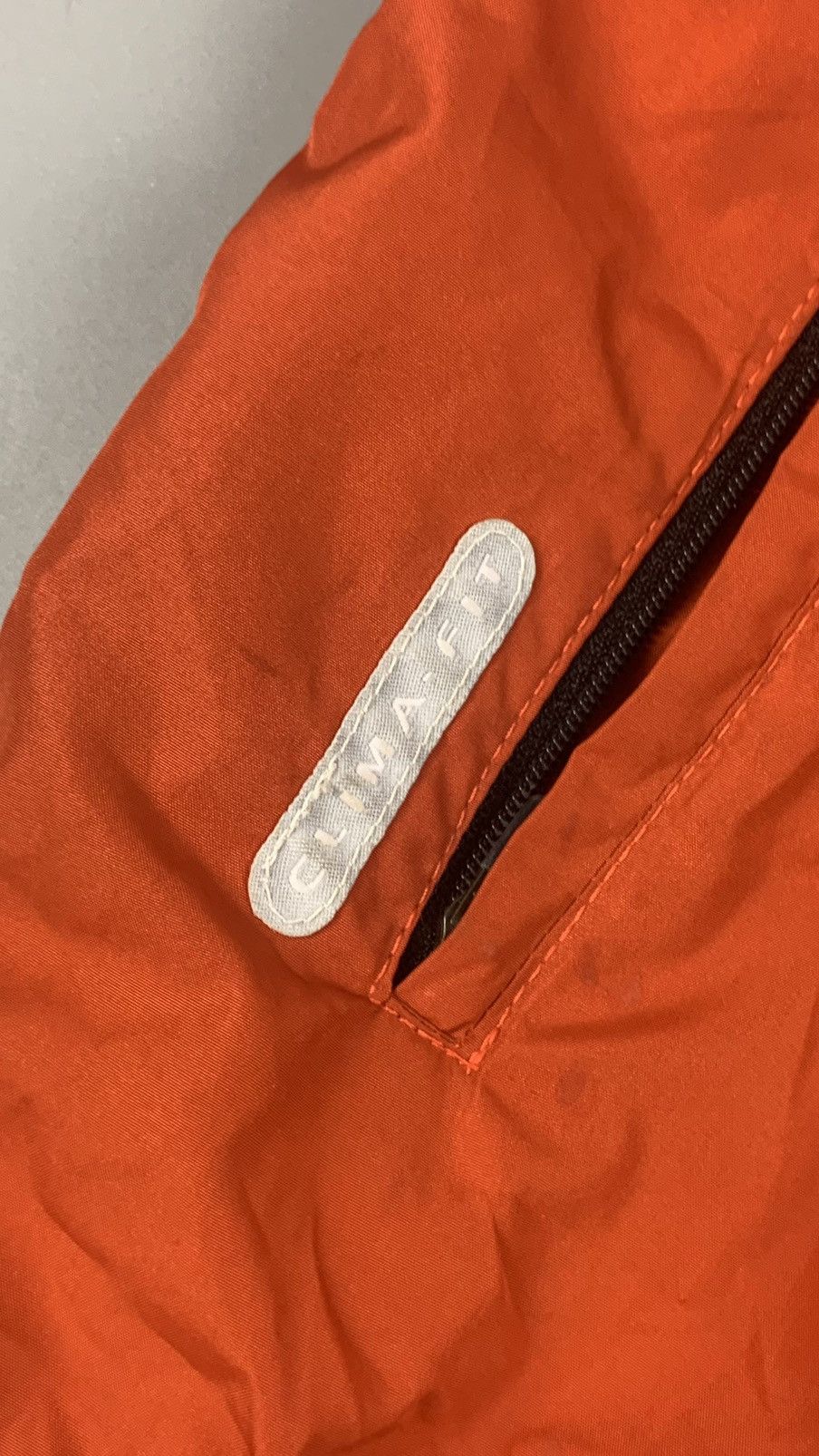 Nike × Vintage Nike vintage track jacket orange swoosh Size US L / EU 52-54 / 3 - 8 Thumbnail