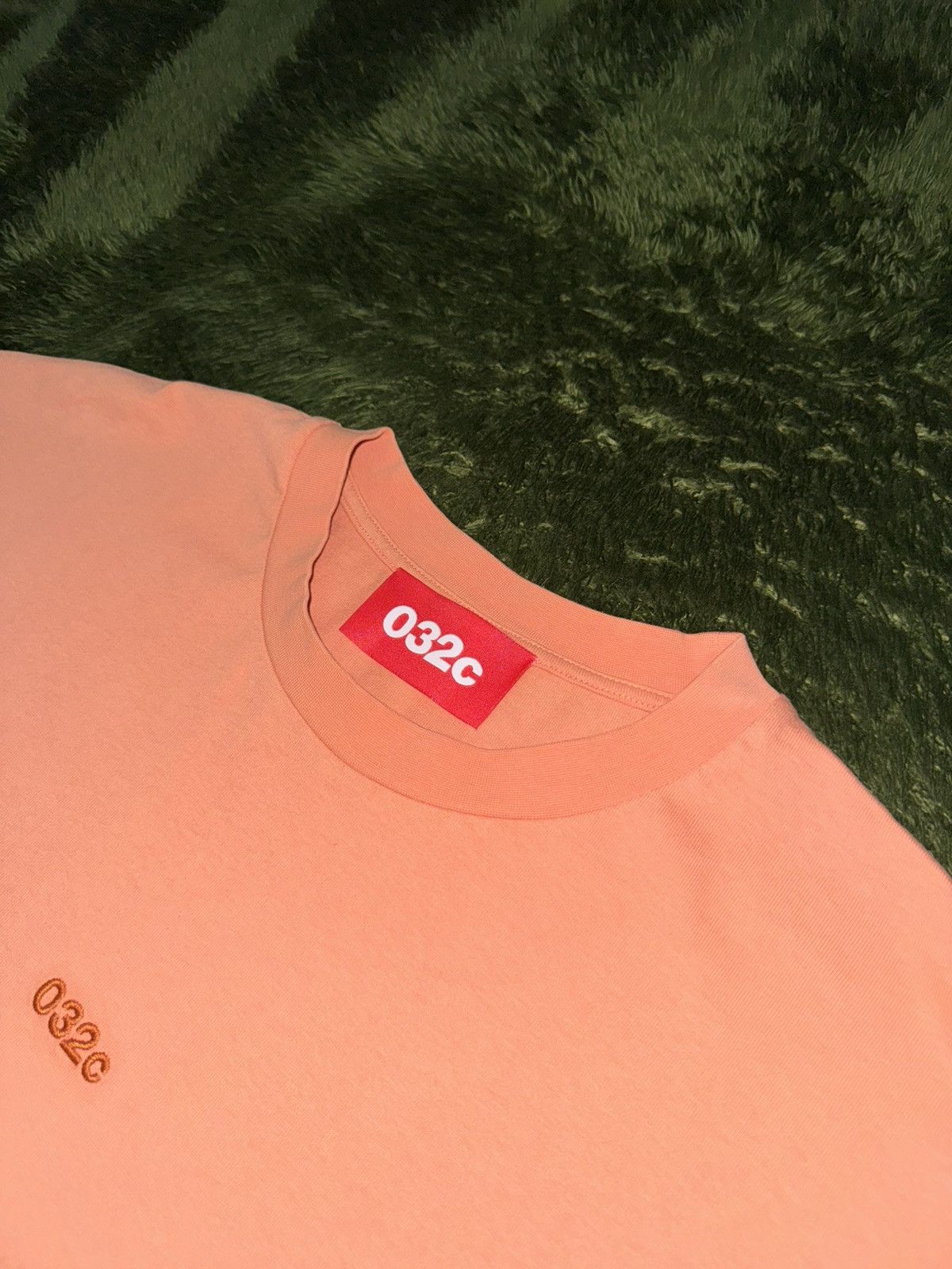 032c [XL] 032C embroidery logo oversized fit orange terracotta Size US XL / EU 56 / 4 - 3 Thumbnail
