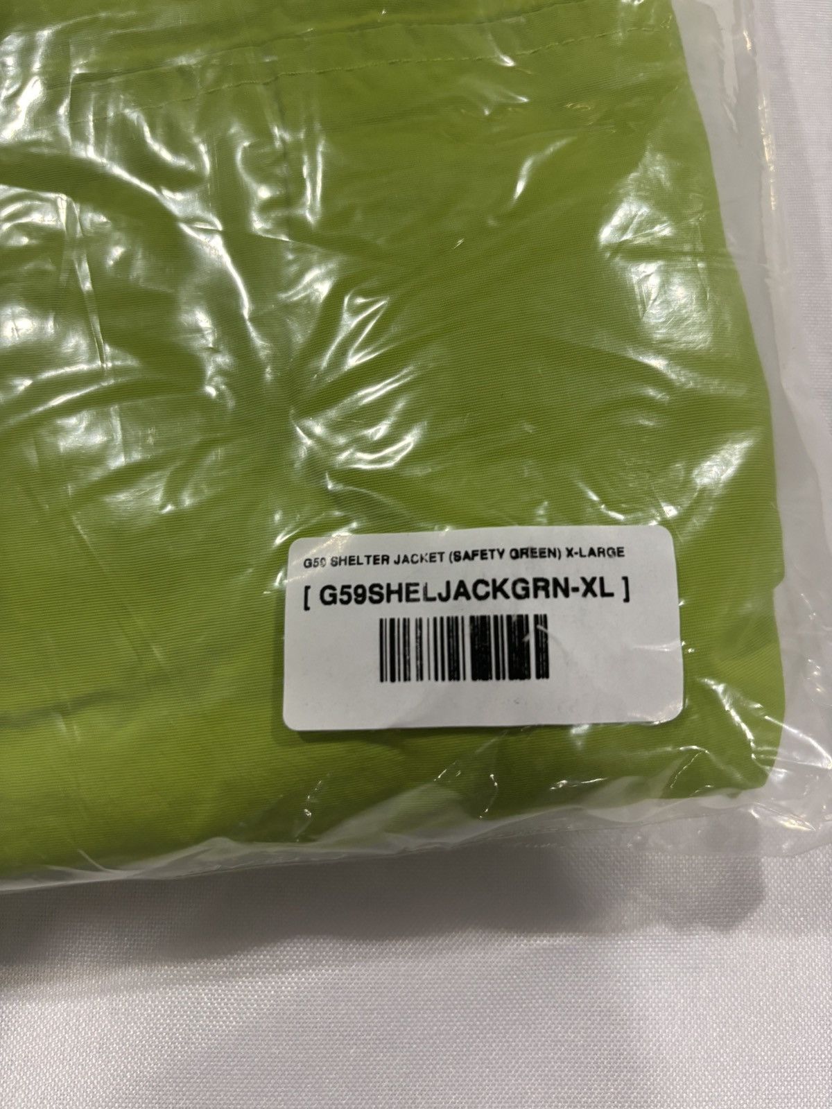 G59 Records G59 SHELTER JACKET (SAFETY GREEN) Size US XL / EU 56 / 4 - 4 Thumbnail