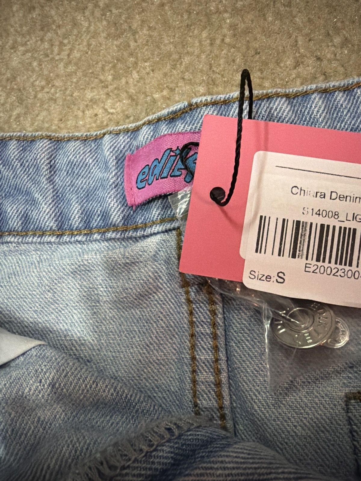 Other chiara denim micro skirt Size 26" / US 2 / IT 38 - 1 Thumbnail