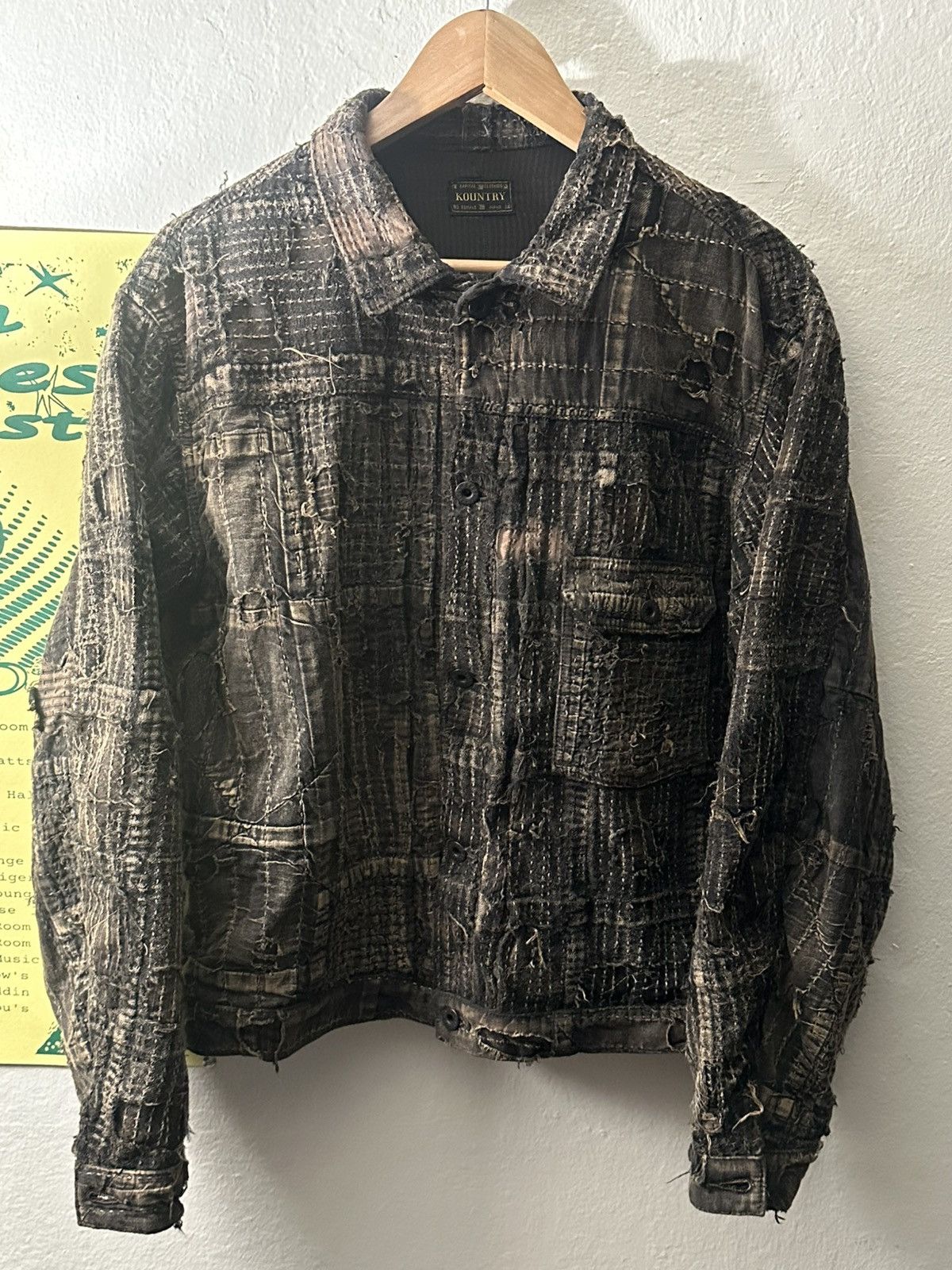 Kapital SS24 Kapital 1st Boro Jacket (Black) Size US L / EU 52-54 / 3 - 2 Thumbnail