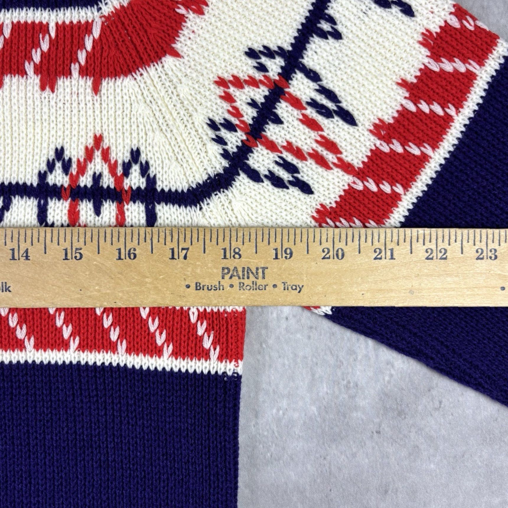 Vintage VINTAGE Diamond Sweater Shirt? Size US S / EU 44-46 / 1 - 3 Thumbnail