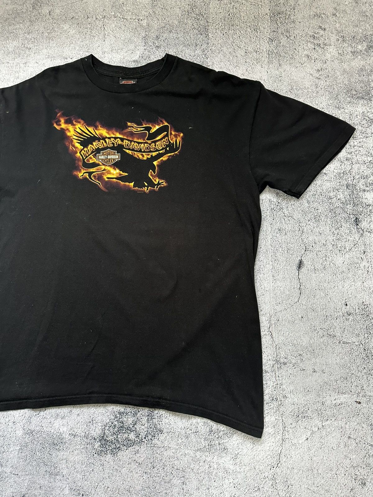 Harley Davidson Vintage Harley Davidson T-shirt London Stratstone Moto Size US XXL / EU 58 / 5 - 7 Thumbnail