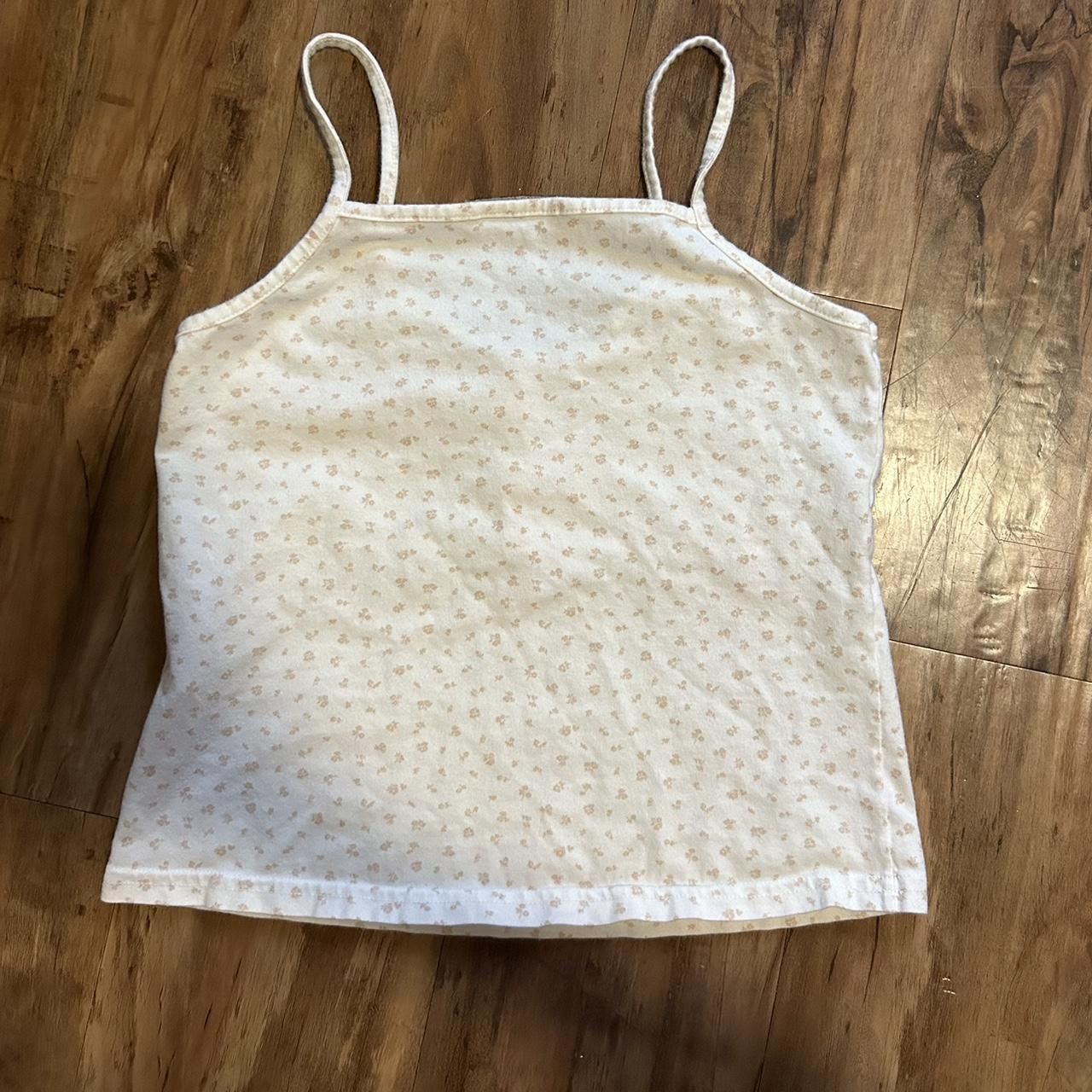 Brandy Melville Brandy Melville Cream Camisole Tank Top Size ONE SIZE - 2 Thumbnail