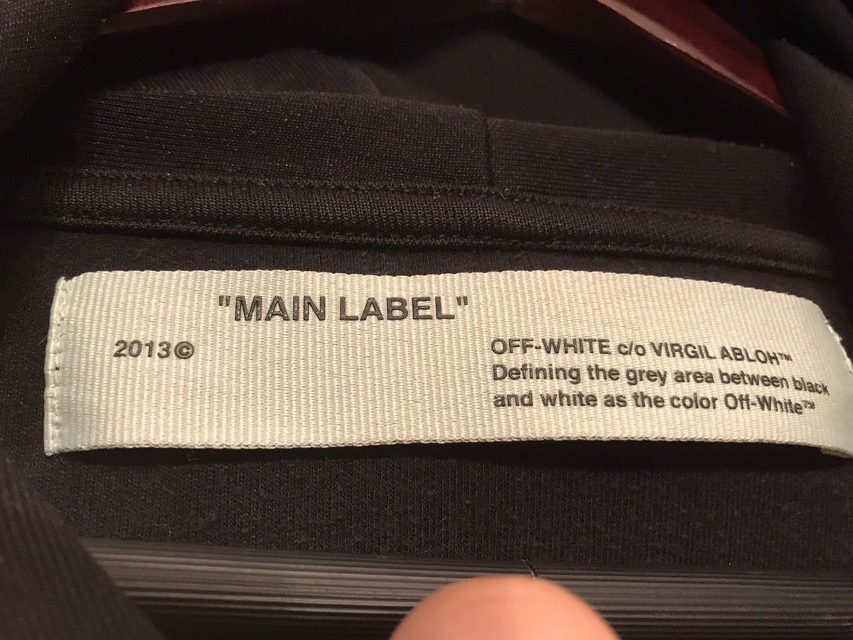 Off-White OFF-WHITE c/o Virgil Abloh I was Just Thinking Print Hoodie Size US M / EU 48-50 / 2 - 18 Thumbnail