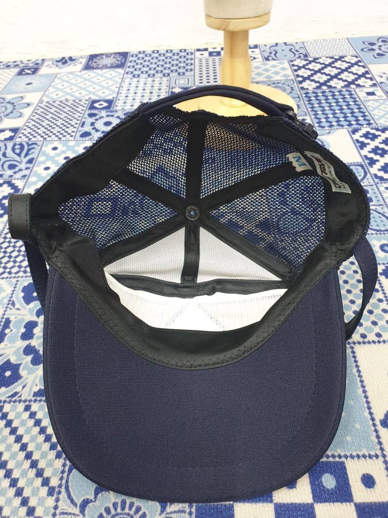 Japanese Brand Vintage ASW Blue navy cap Size ONE SIZE - 7 Thumbnail
