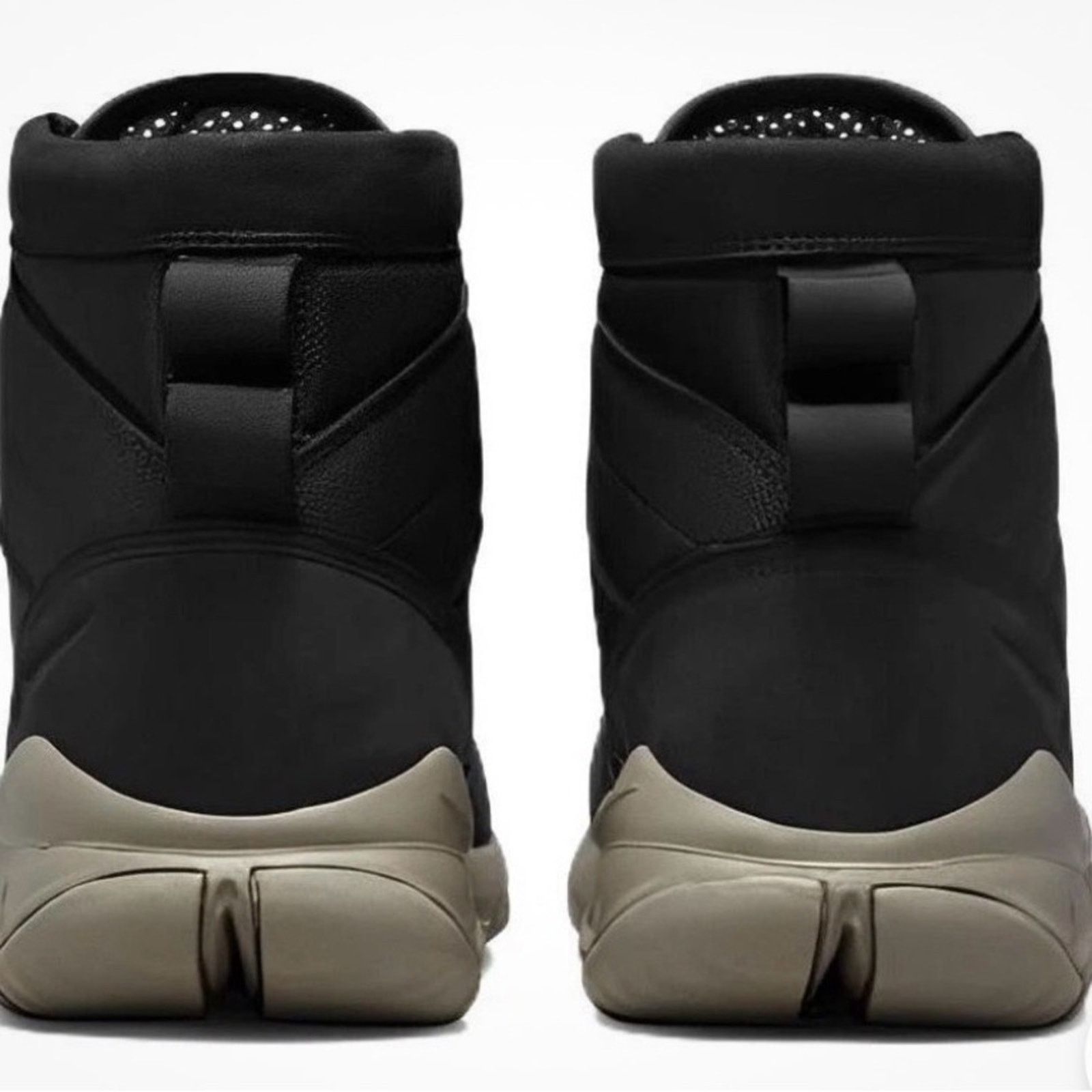 Nike NIKE Sfb 6' Leather Black Light Taupe HIGH TOP SNEAKER BOOT Size US 7.5 / EU 40-41 - 5 Thumbnail