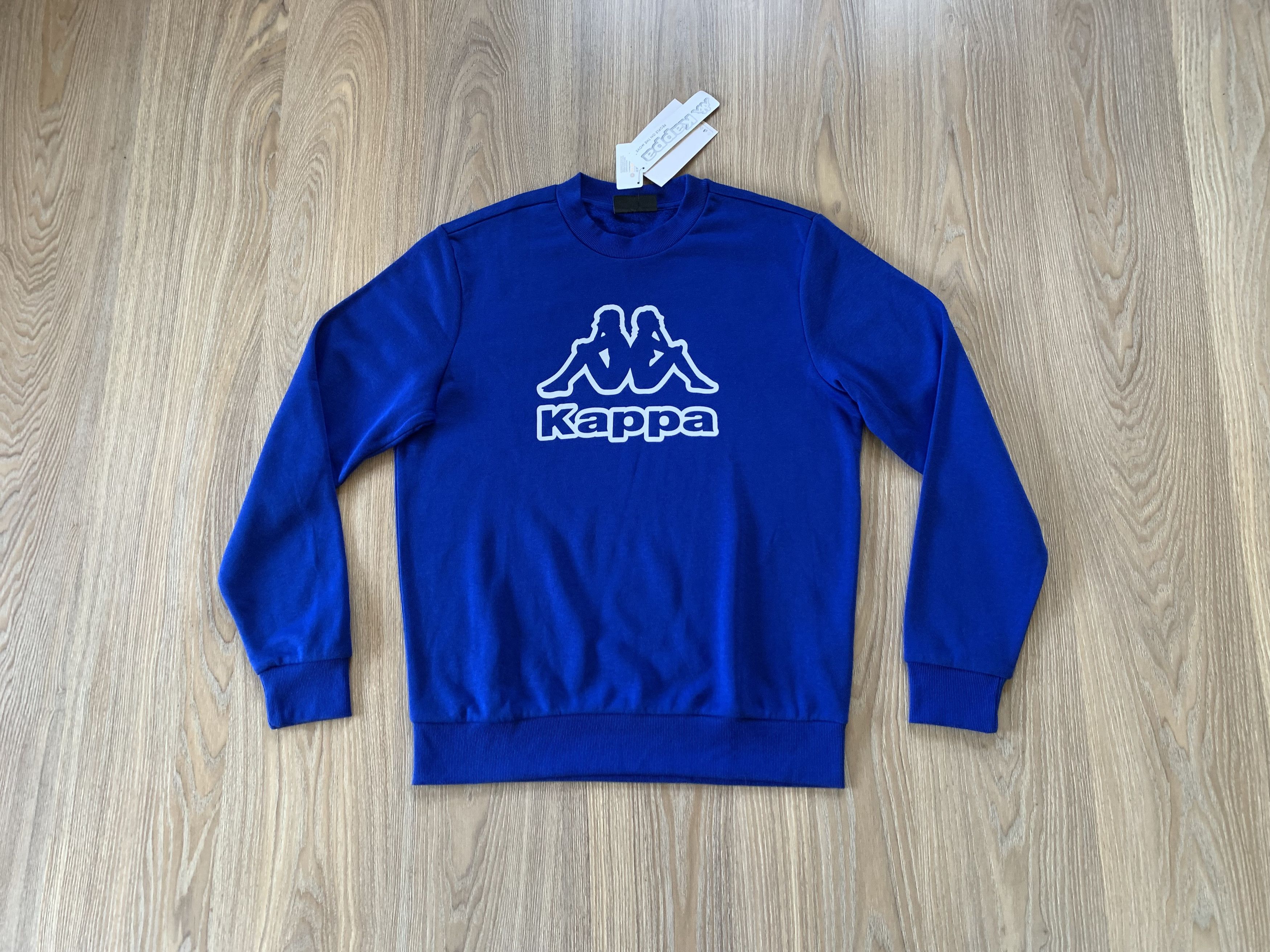 Kappa blue sweatshirt clearance