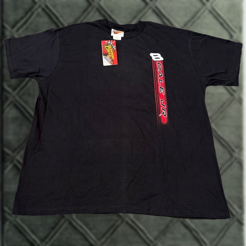 Budweiser VINTAGE Dale Earnhardt Jr Budweiser Bud NASCAR Racing Black XL T-Shirt Mens NWT Size US XL / EU 56 / 4 - 1 Thumbnail