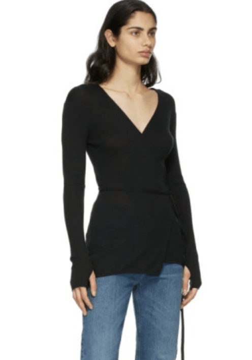 Toteme Toteme Cashmere wrap knit Sweater Size S / US 4 / IT 40 - 1 Thumbnail