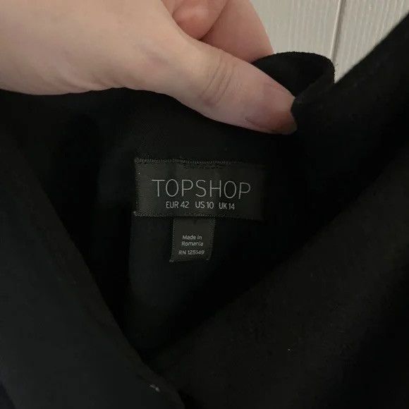 Topshop Topshop Button Up Romper Sz10 Size L / US 10 / IT 46 - 5 Thumbnail
