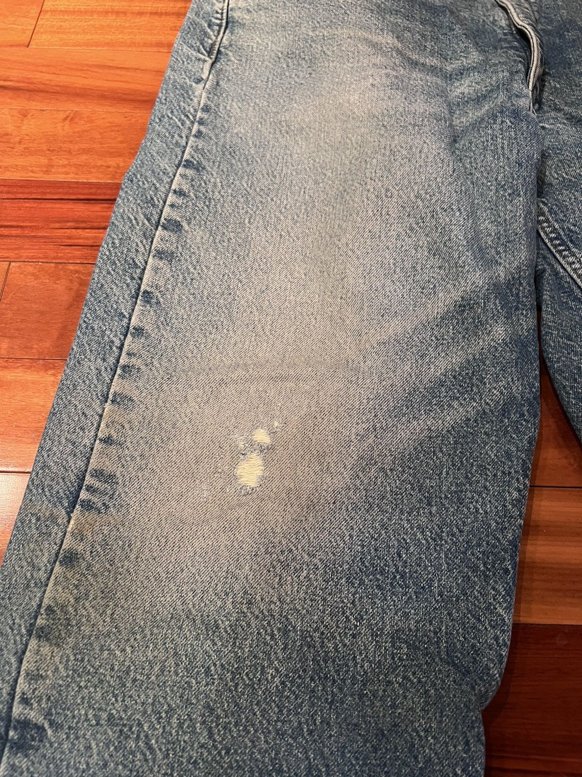Carhartt × Vintage Rare Vintage Carharrt Lined Jeans Size US 38 / EU 54 - 2 Thumbnail