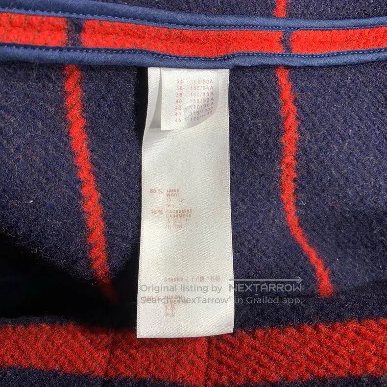 Louis Vuitton Louis Vuitton Wool striped cloak Size US XXS / EU 40 - 7 Thumbnail