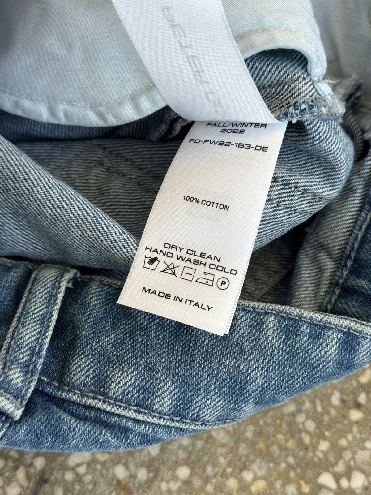 Peter Do PETER DO F/W 22 TATTOO TEAR DENIM FLARED JEANS Size 26" / US 2 / IT 38 - 13 Thumbnail