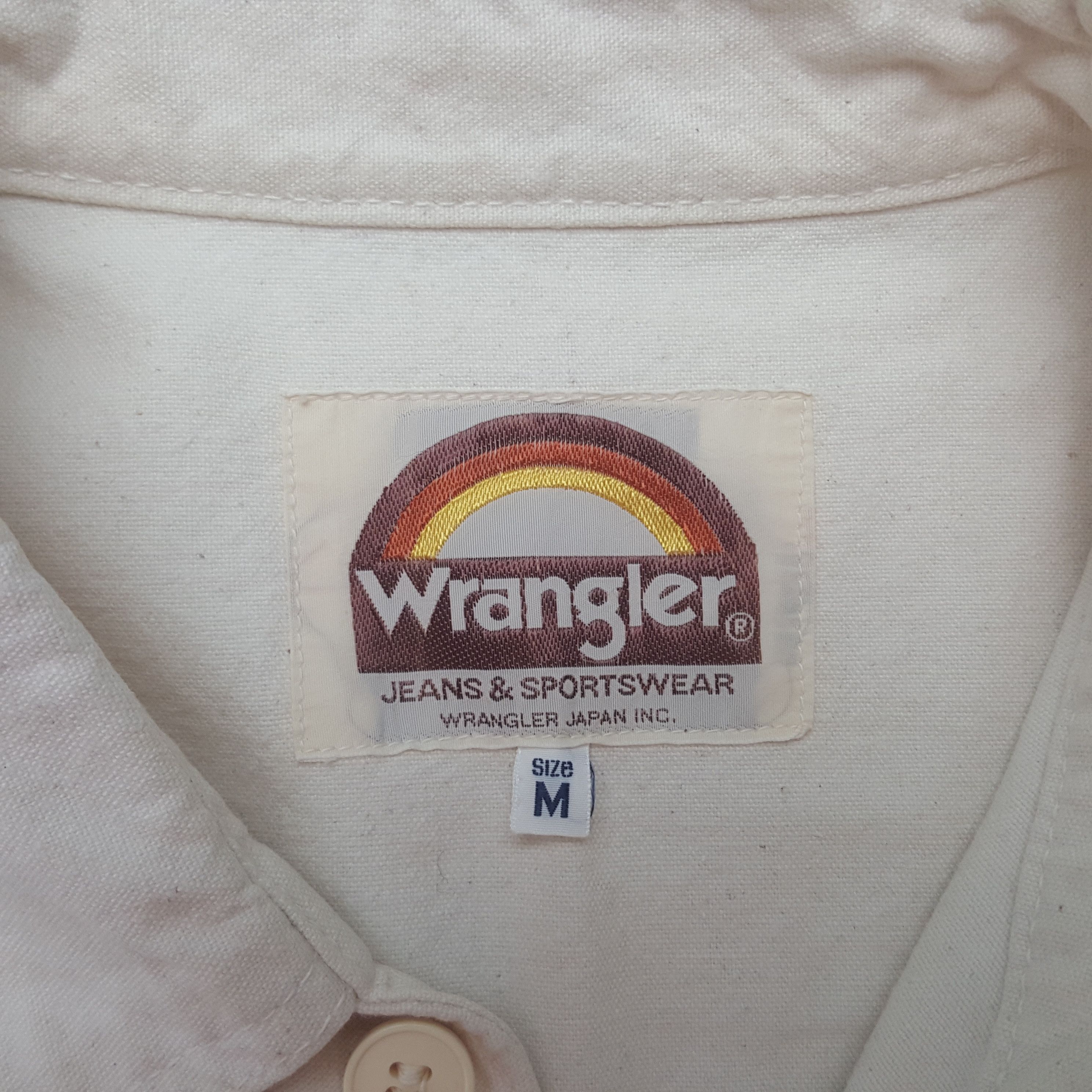 Wrangler Vintage Wrangler Japanese Worker Button Up Jacket Size US S / EU 44-46 / 1 - 5 Thumbnail
