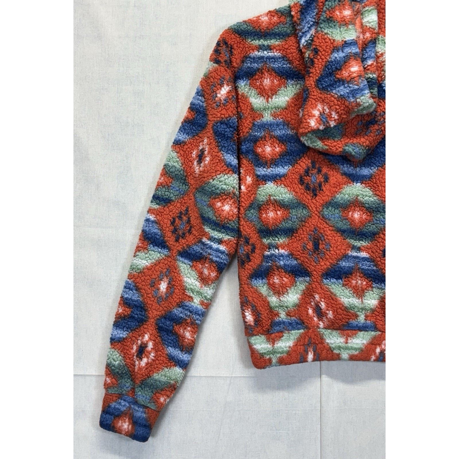 The Unbranded Brand Rock And Roll Denim Pullover Hoodie Aztec Women’s Medium Size M / US 6-8 / IT 42-44 - 15 Thumbnail