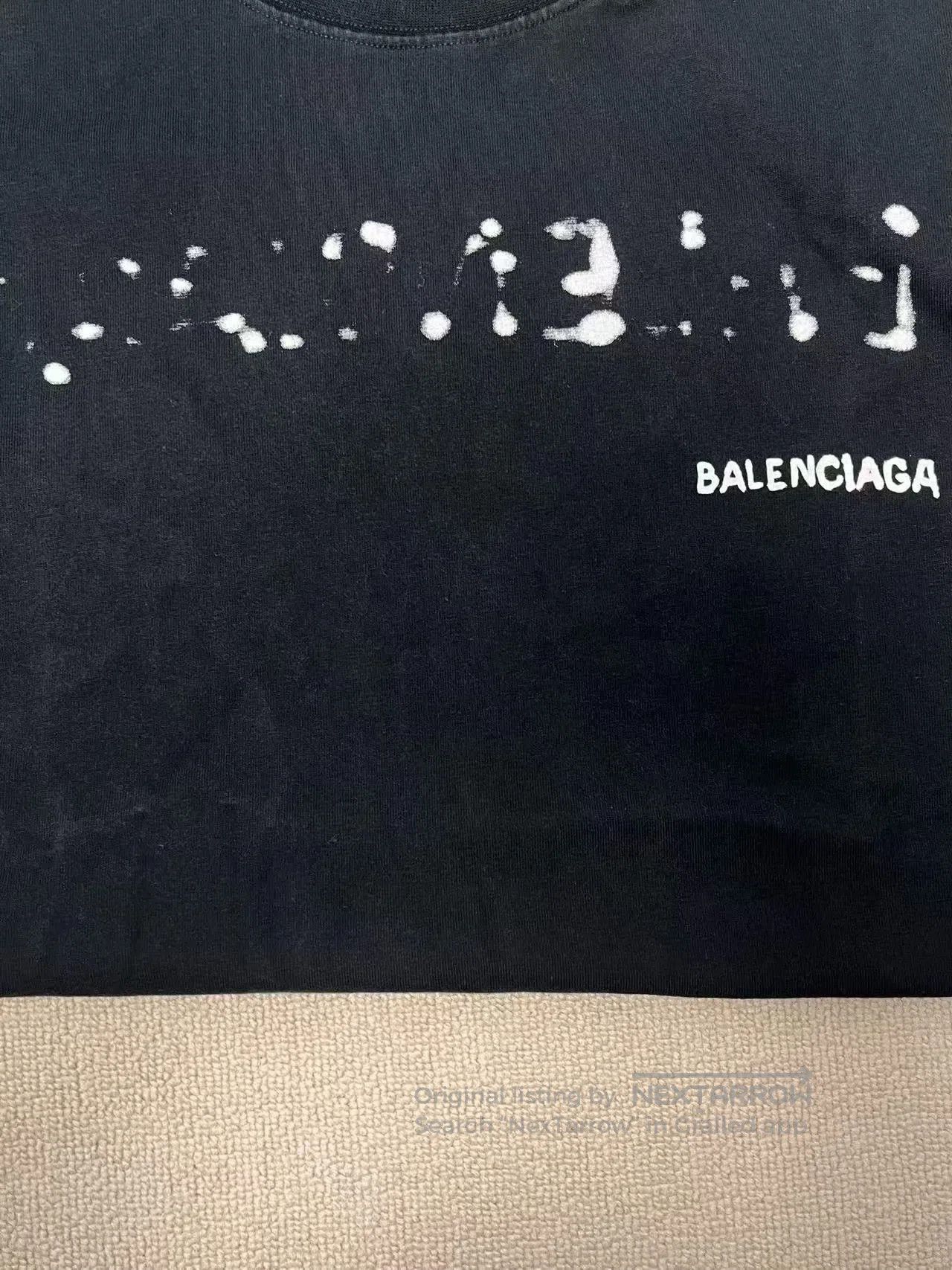 Balenciaga Balenciaga Logo Print Loose T-shirt Women. Size M / US 6-8 / IT 42-44 - 3 Thumbnail