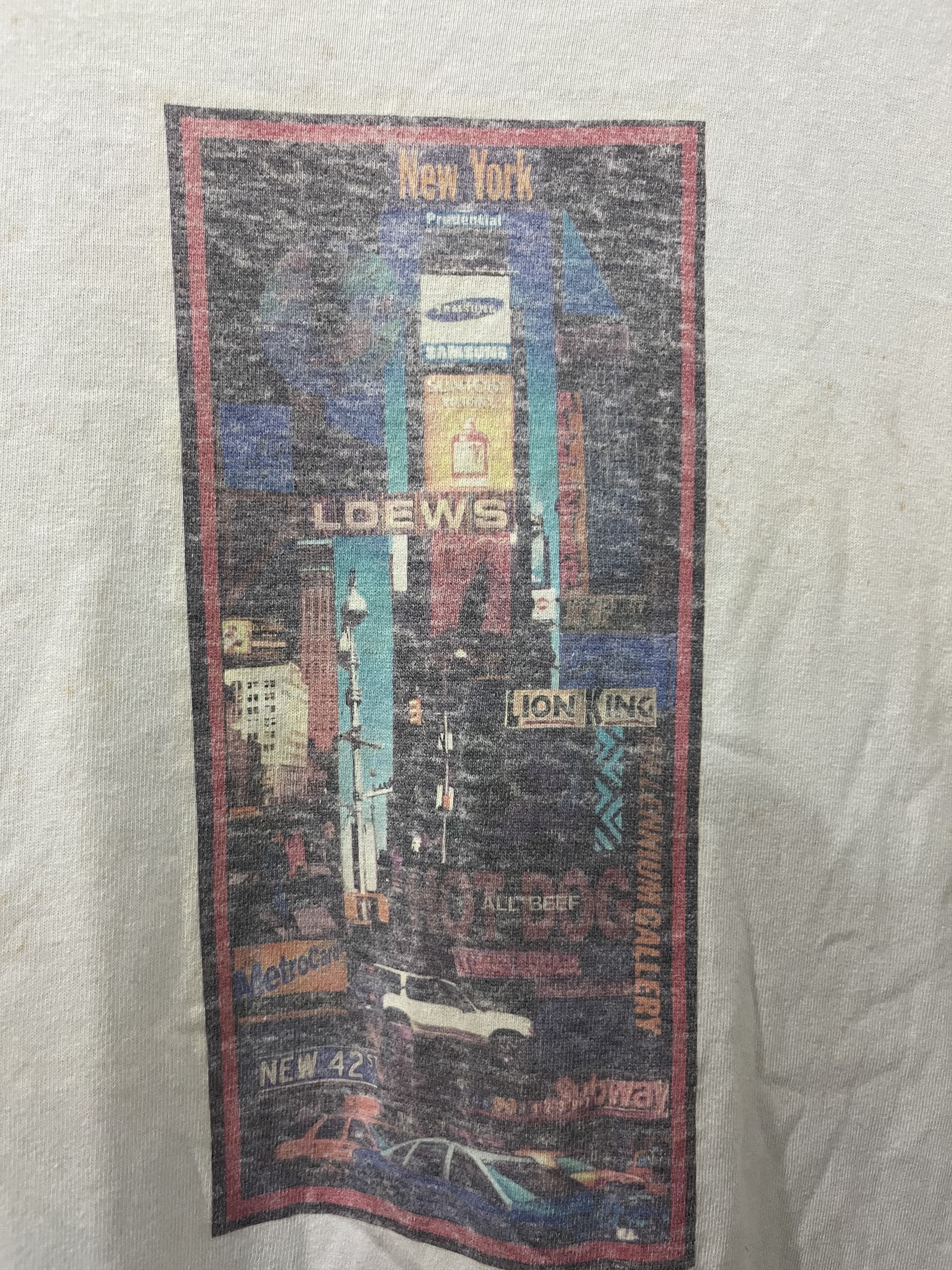 Band Tees 90s New York Prudential PHOTOGRAPH TEE Size US L / EU 52-54 / 3 - 3 Thumbnail