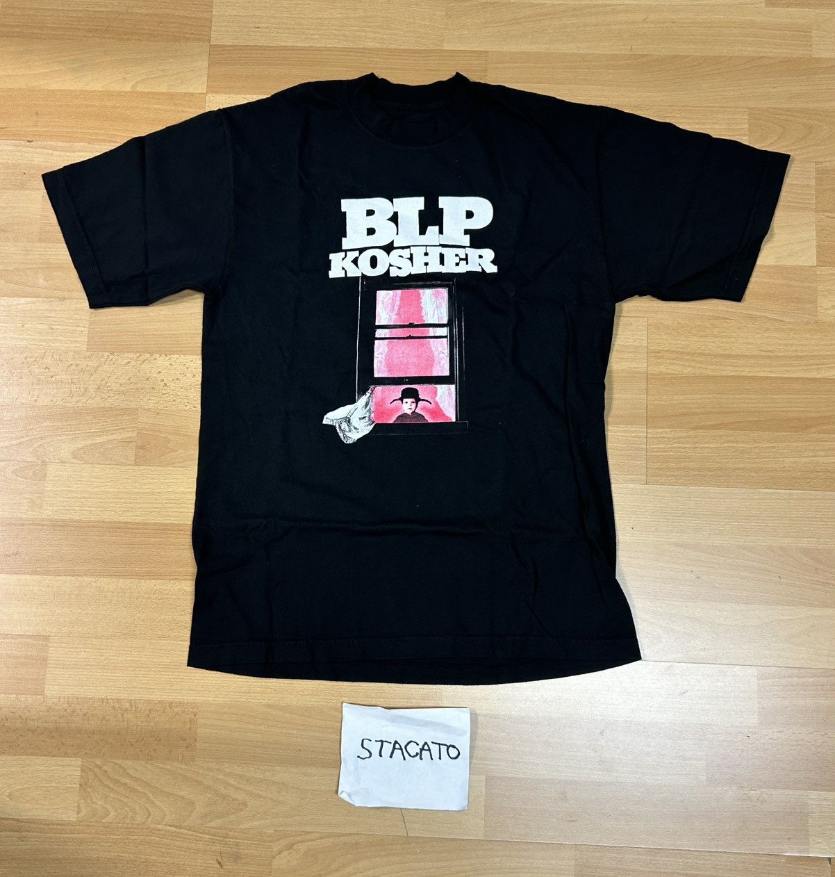 Rap Tees × Vintage BLP Kosher Driedelman Tour Tee Black Small Size US S / EU 44-46 / 1 - 1 Thumbnail