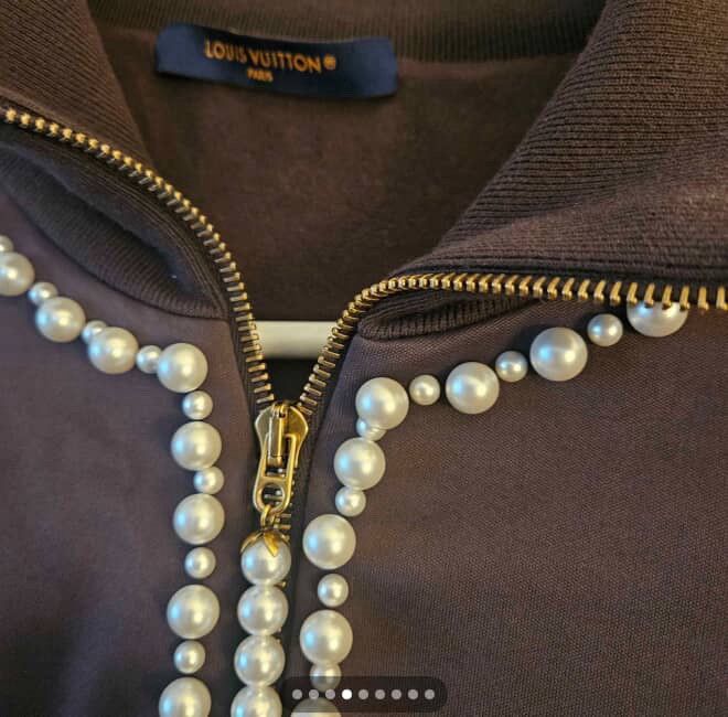 Louis Vuitton Louis Vuitton Pearl Varsity Jacket Size US XL / EU 56 / 4 - 4 Thumbnail