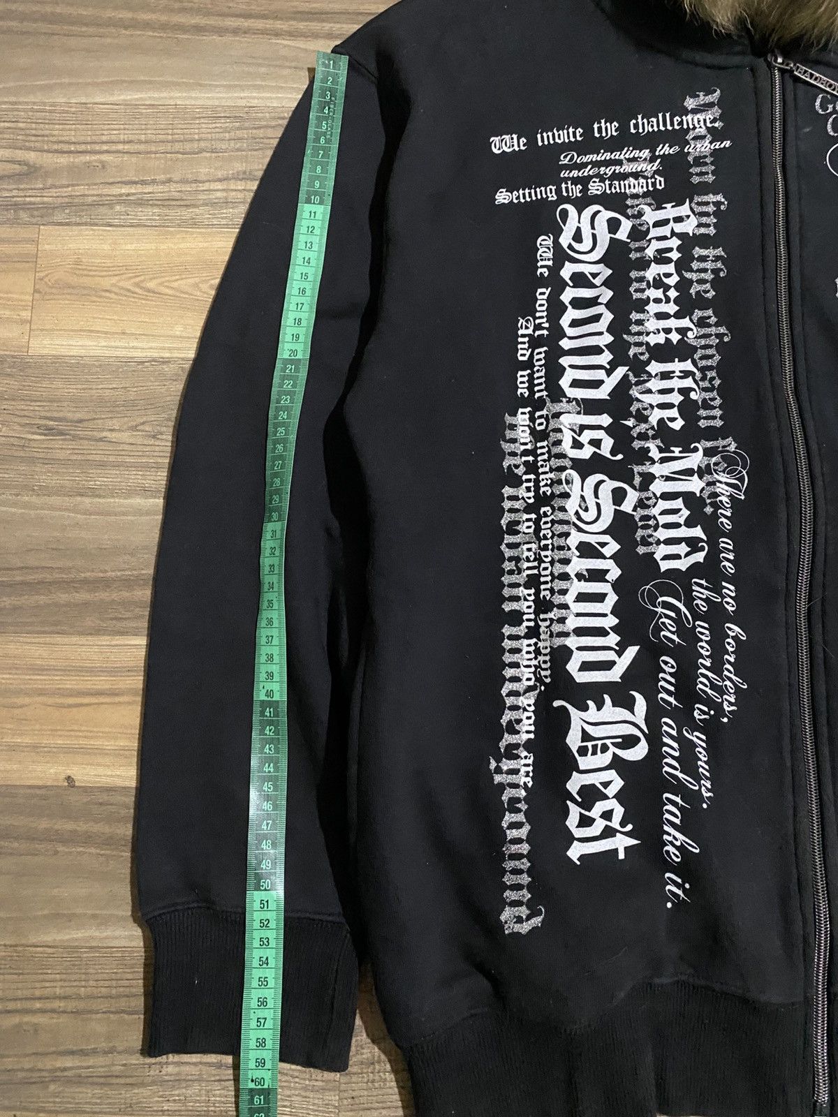 Beauty Beast × Japanese Brand JAPANESE BRAND POEM FUR HOODIES BY BADBOY Size US XL / EU 56 / 4 - 14 Thumbnail