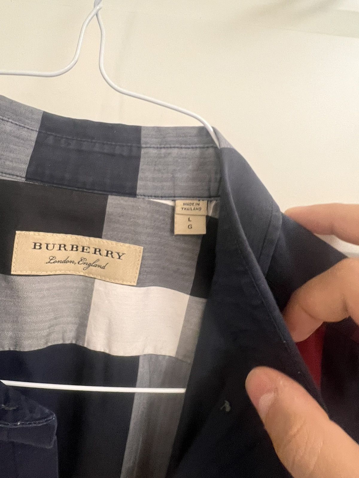 Burberry Burberry Shirt Size US L / EU 52-54 / 3 - 4 Thumbnail