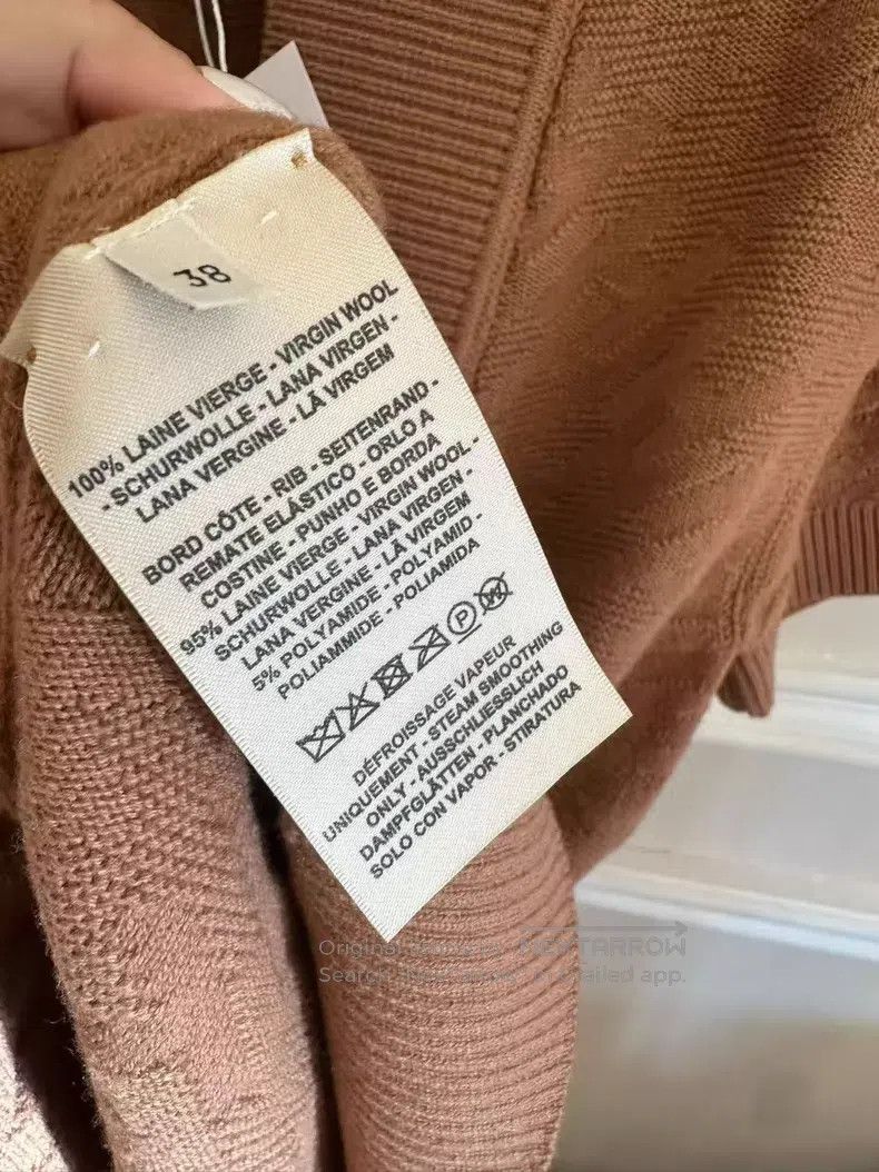 Hermes Hermes Khaki Logo All-Over Dress Size XS / US 0-2 / IT 36-38 - 4 Thumbnail