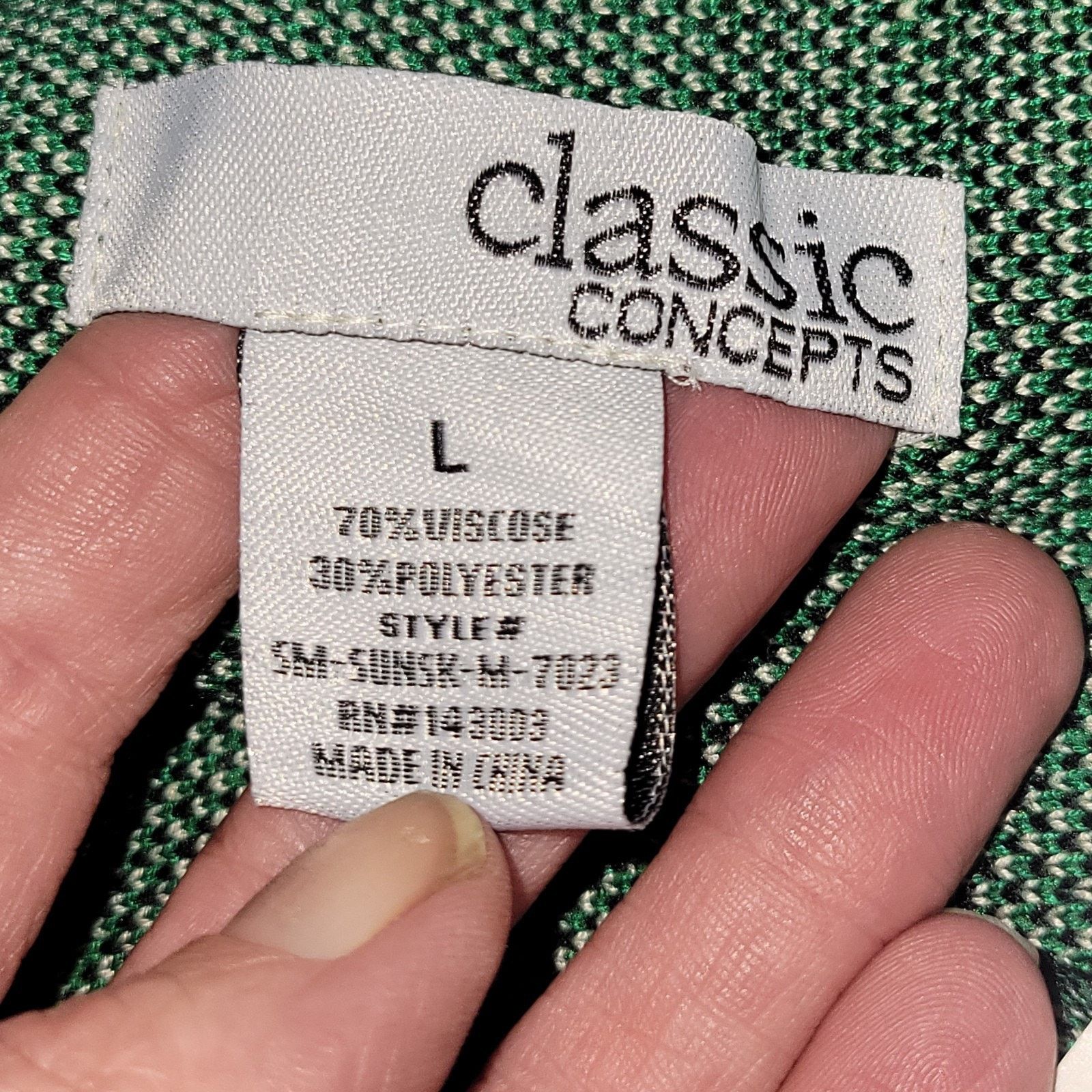 & Other Stories Classic Concepts Los Angeles Green Plaid Skirt Size L Size 32" / US 10 / IT 46 - 7 Thumbnail