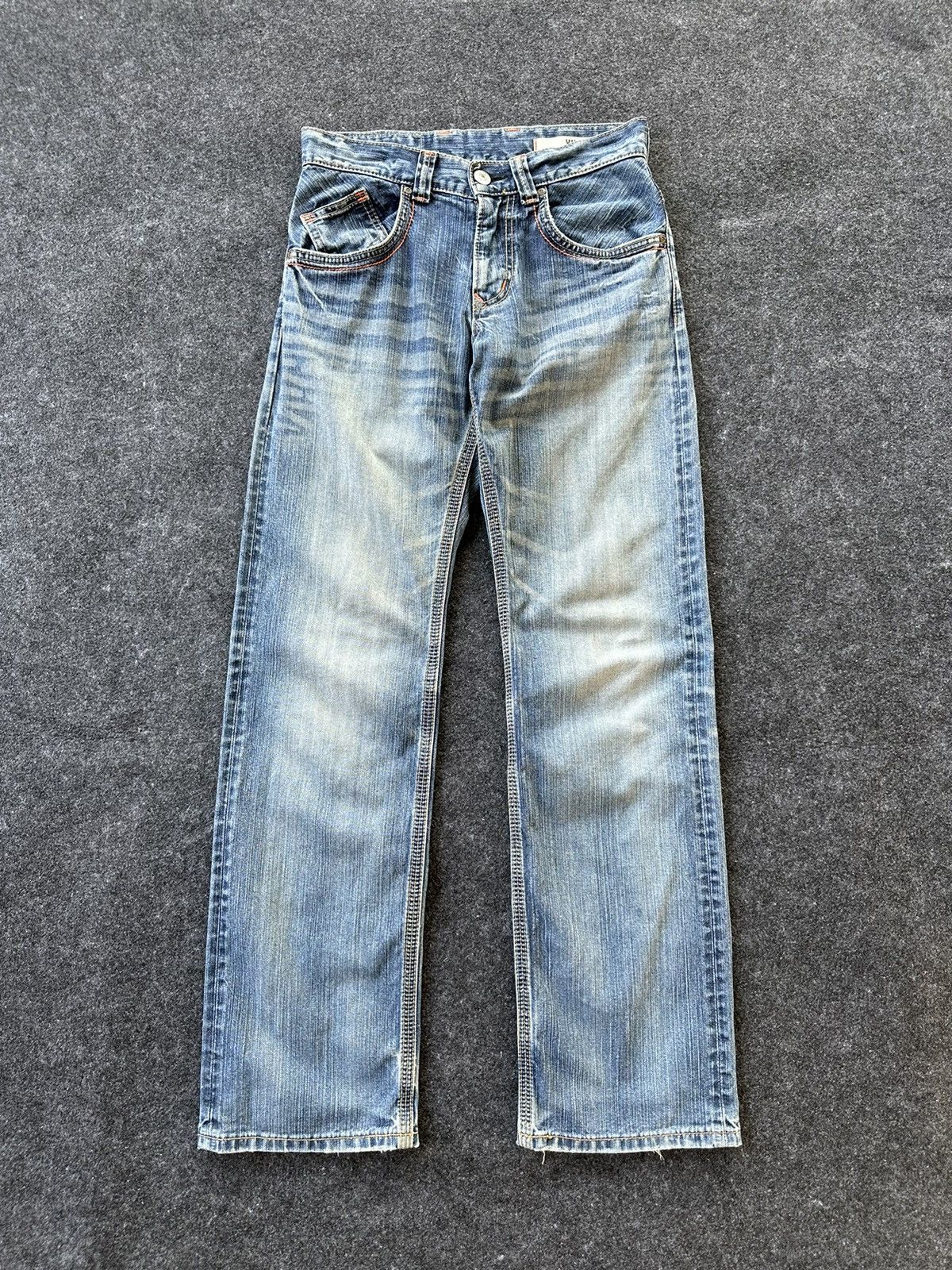 Edwin Edwin Exclusive Vintage Distressed Denim F97 Size US 28 / EU 44 - 1 Thumbnail