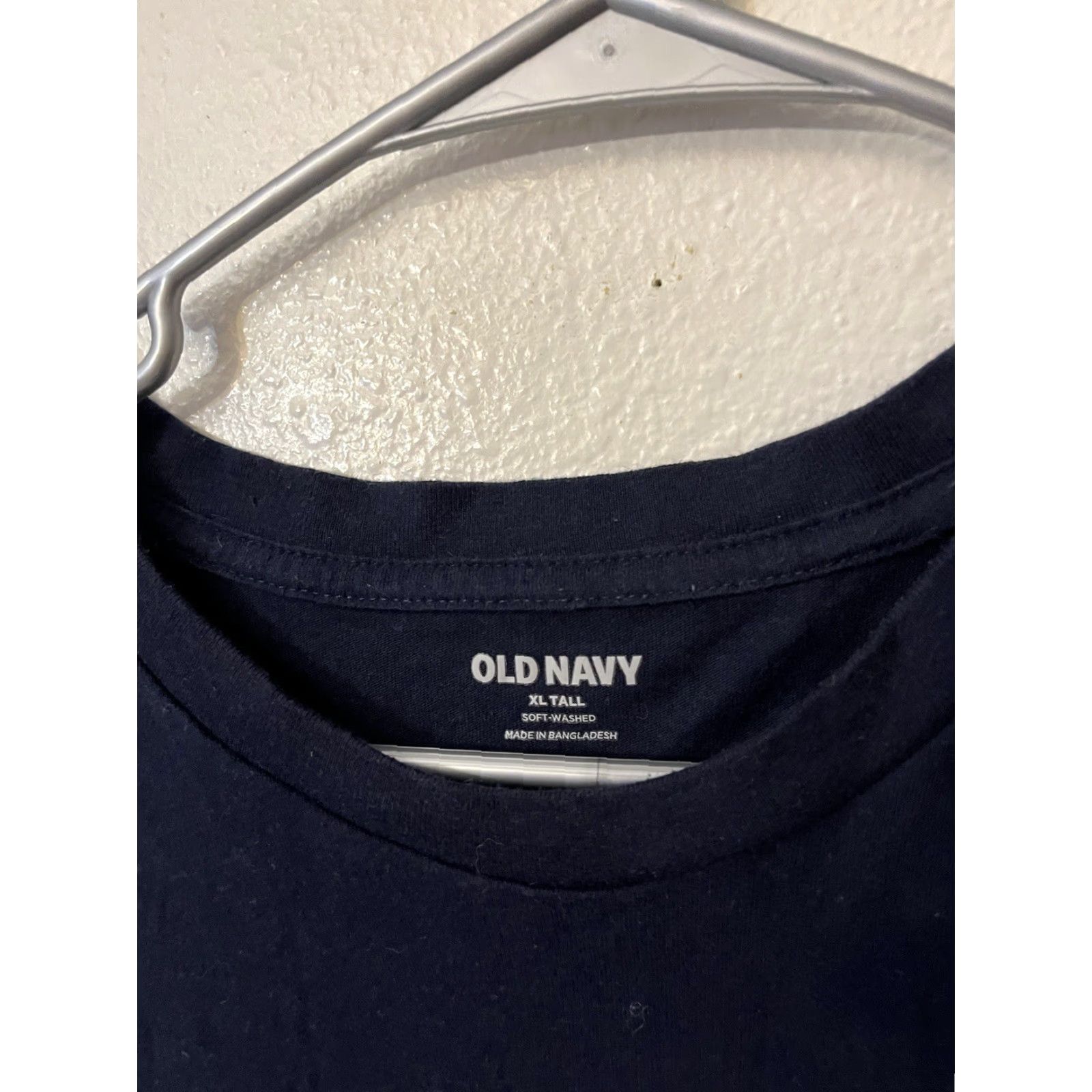 Old Navy Old Navy T-Shirt Shirt Men XL Tall Navy Blue CrewNeck Short Sleeve Cotton Knit Regular Big & Tall Blue Mens XLT T-Shirt Size US XL / EU 56 / 4 - 3 Thumbnail