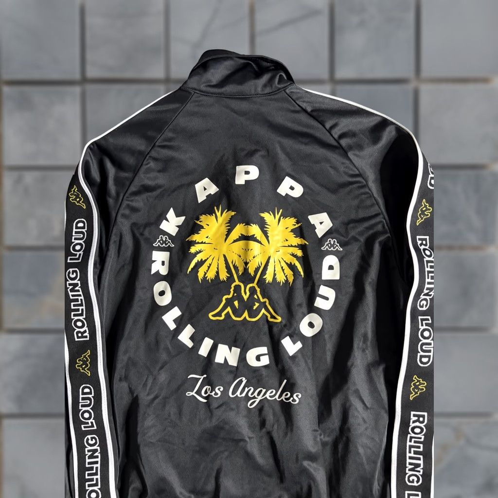 Kappa Kappa Track Jacket Mens Small Black Rolling Loud LA Full Zip Omini Logo Size US S / EU 44-46 / 1 - 1 Thumbnail